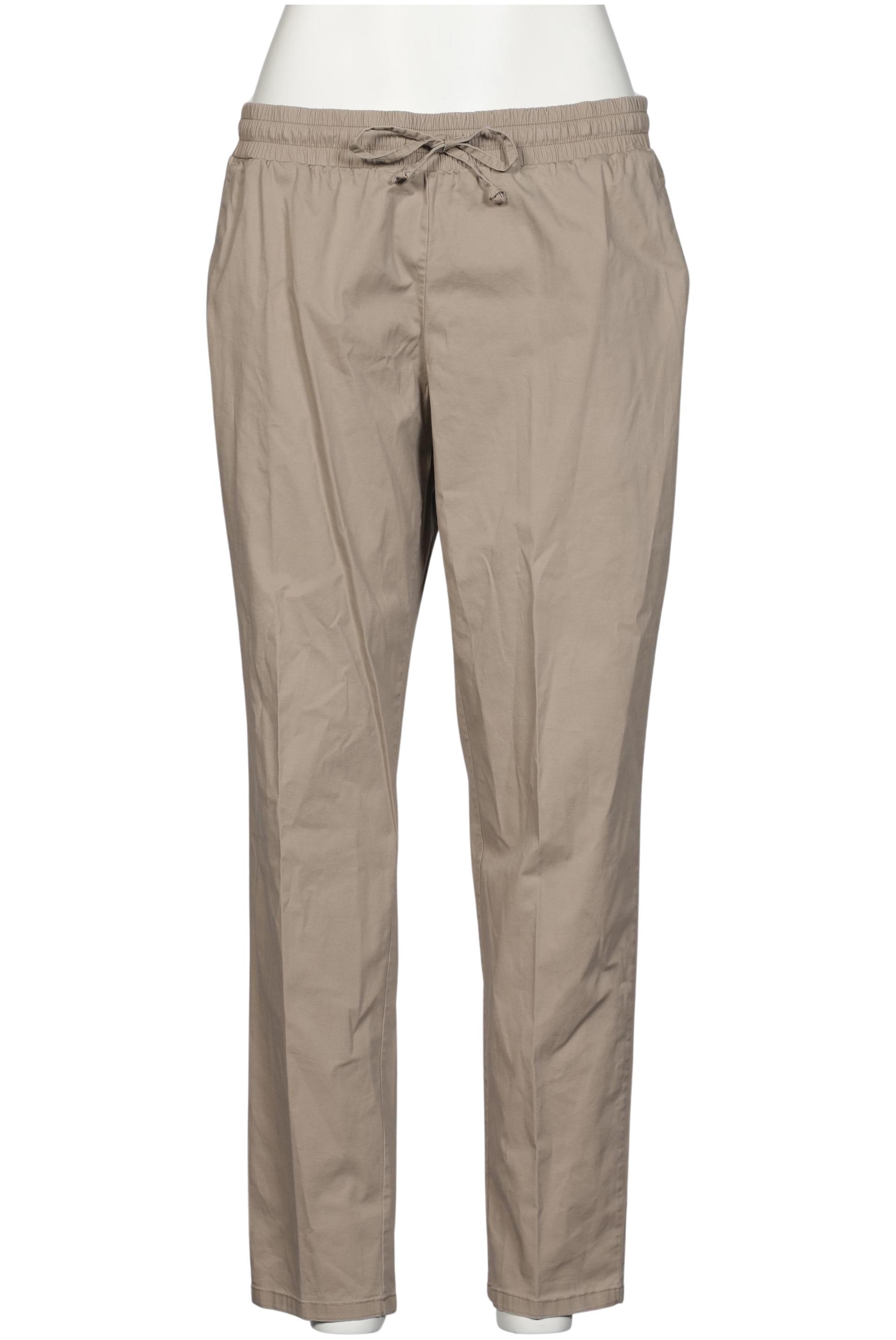 

Ulla Popken Damen Stoffhose, beige, Gr. 48