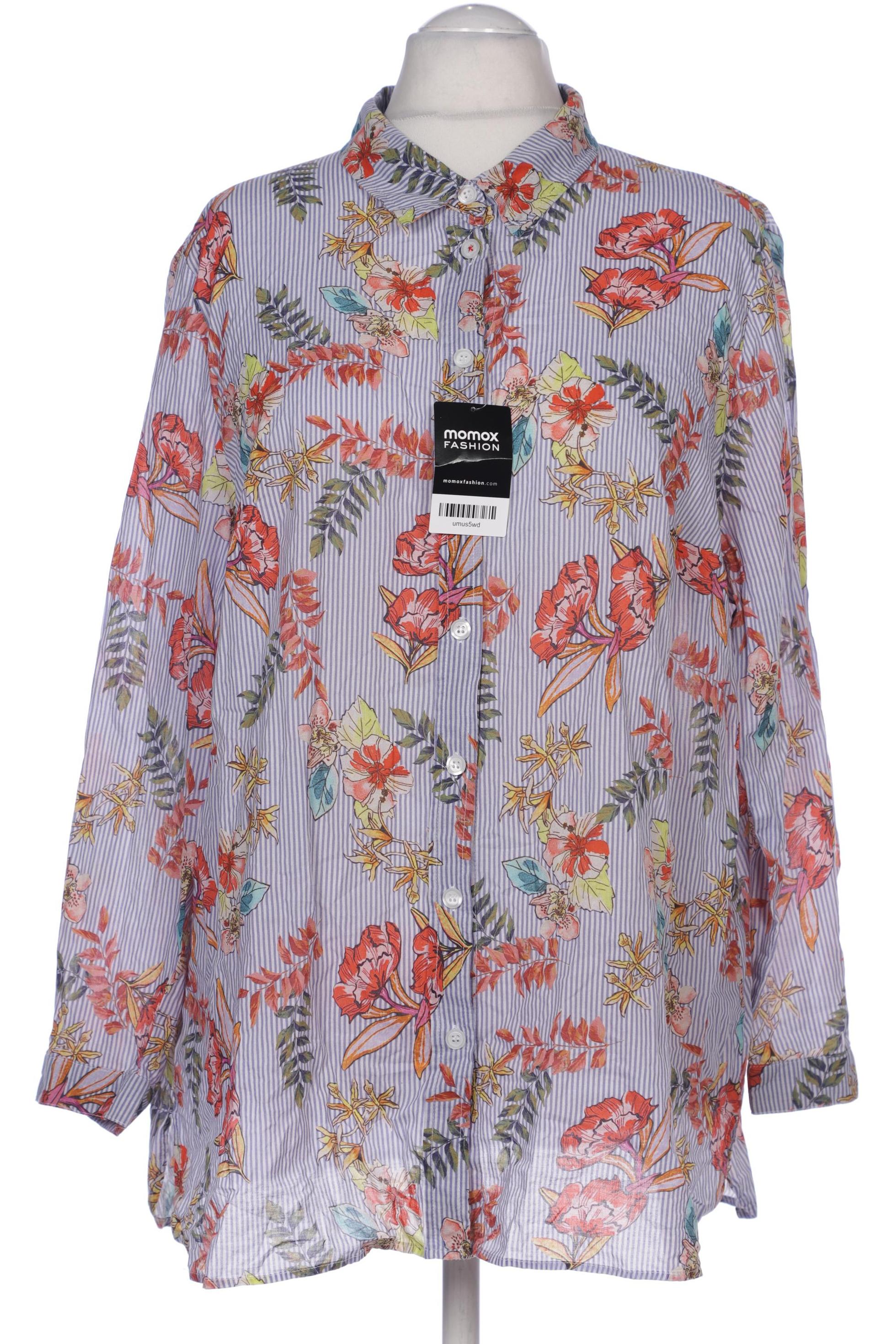 

Ulla Popken Damen Bluse, blau, Gr. 46