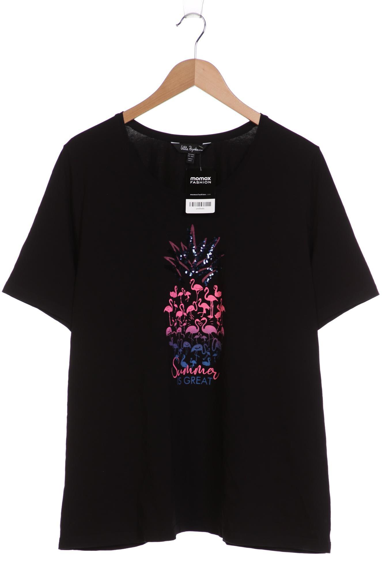 

Ulla Popken Damen T-Shirt, schwarz, Gr. 50