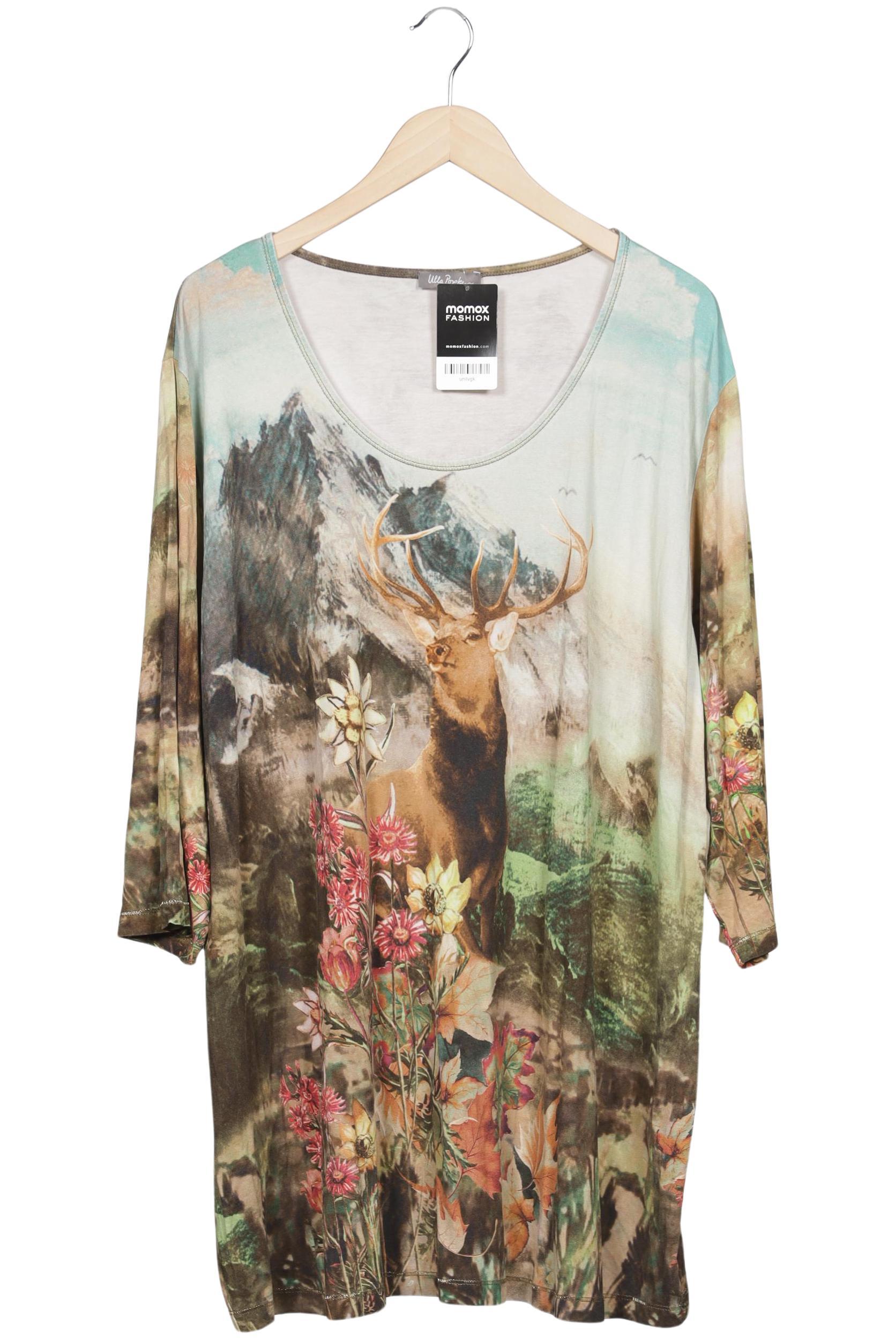 

Ulla Popken Damen Langarmshirt, mehrfarbig, Gr. 52