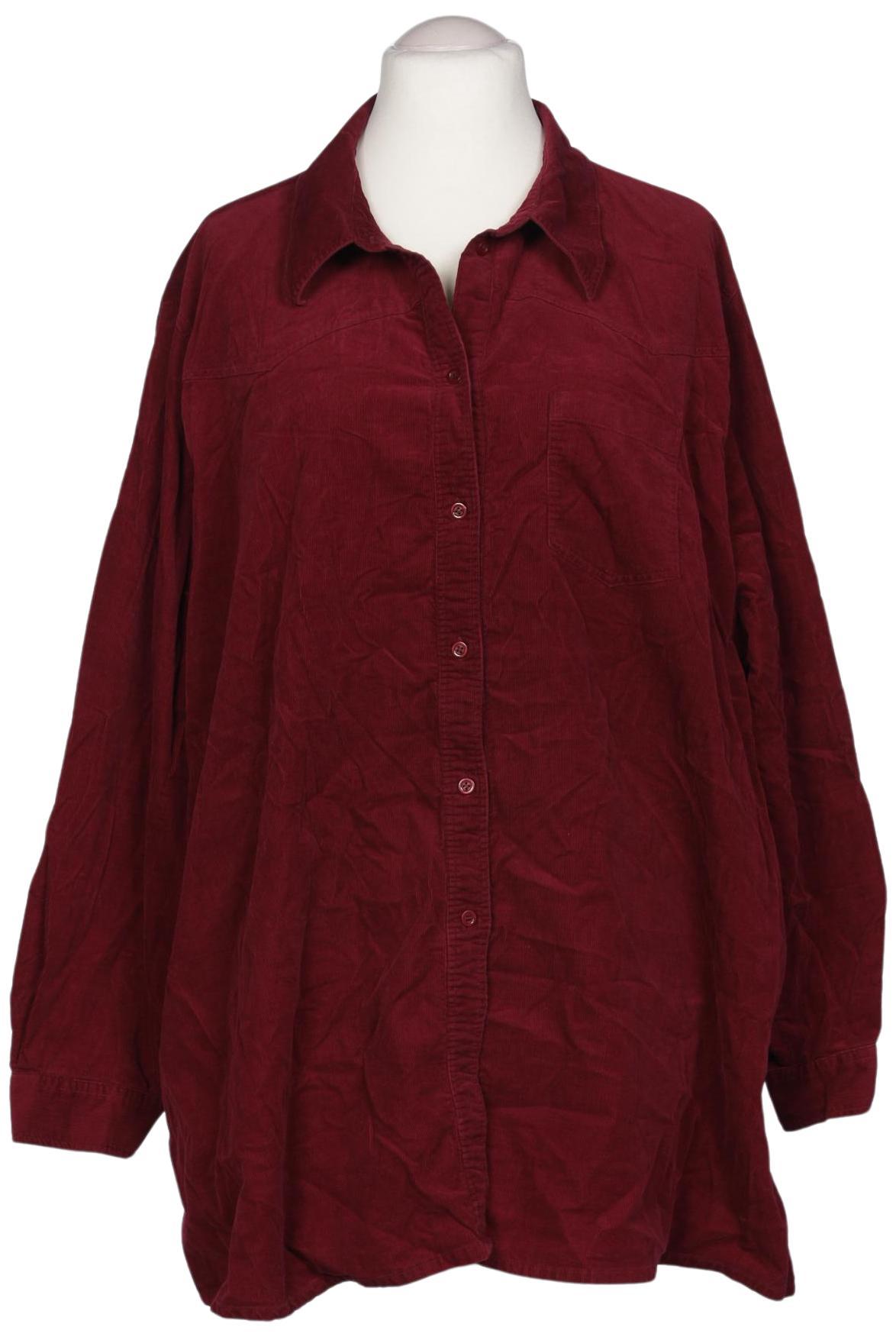 

Ulla Popken Damen Bluse, bordeaux, Gr. 58