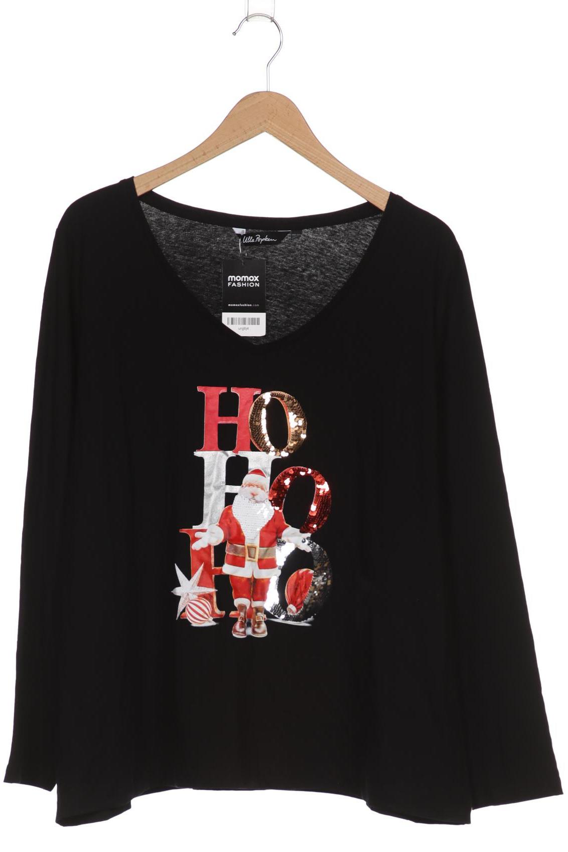 

Ulla Popken Damen Langarmshirt, schwarz