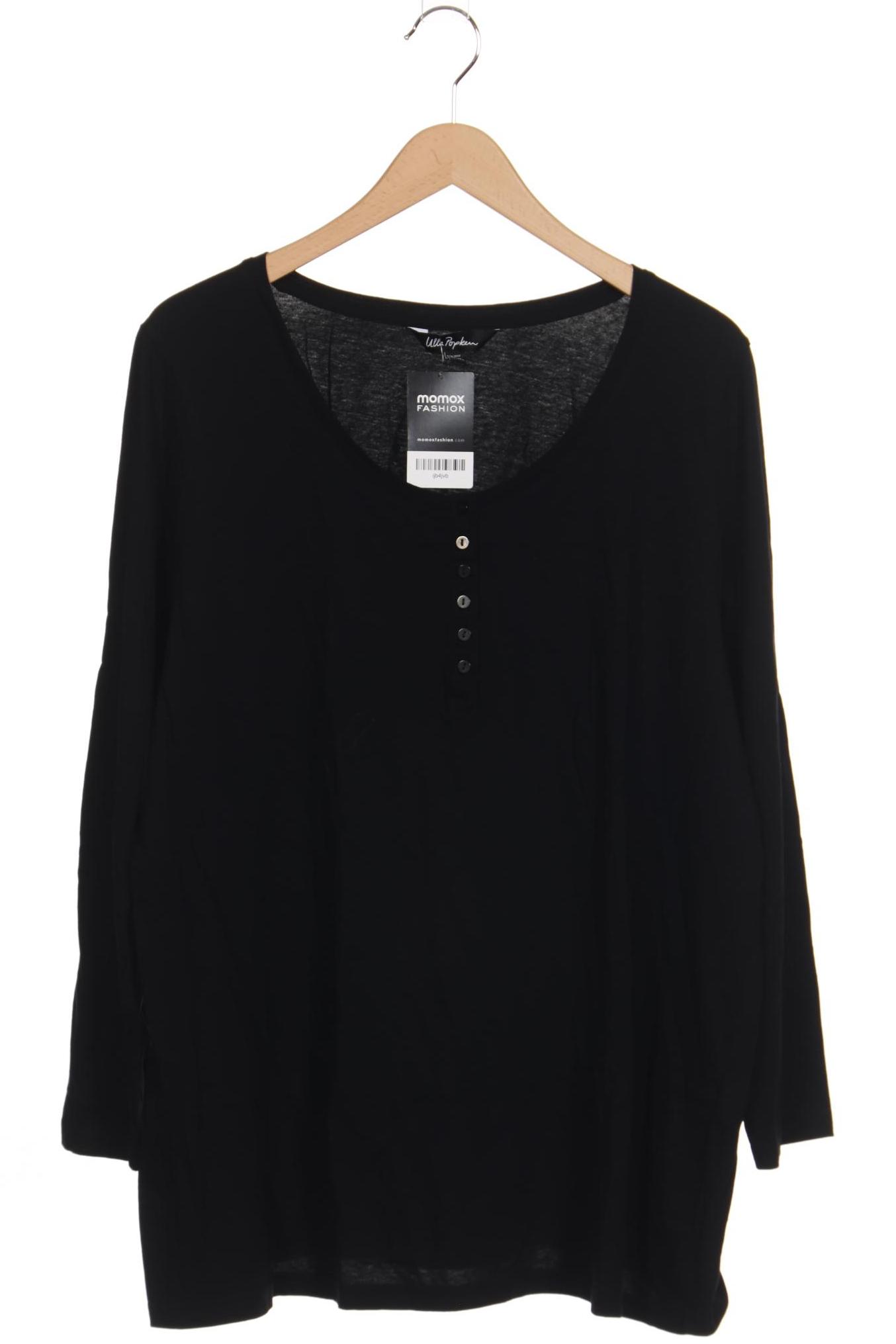 

Ulla Popken Damen Langarmshirt, schwarz, Gr. 50