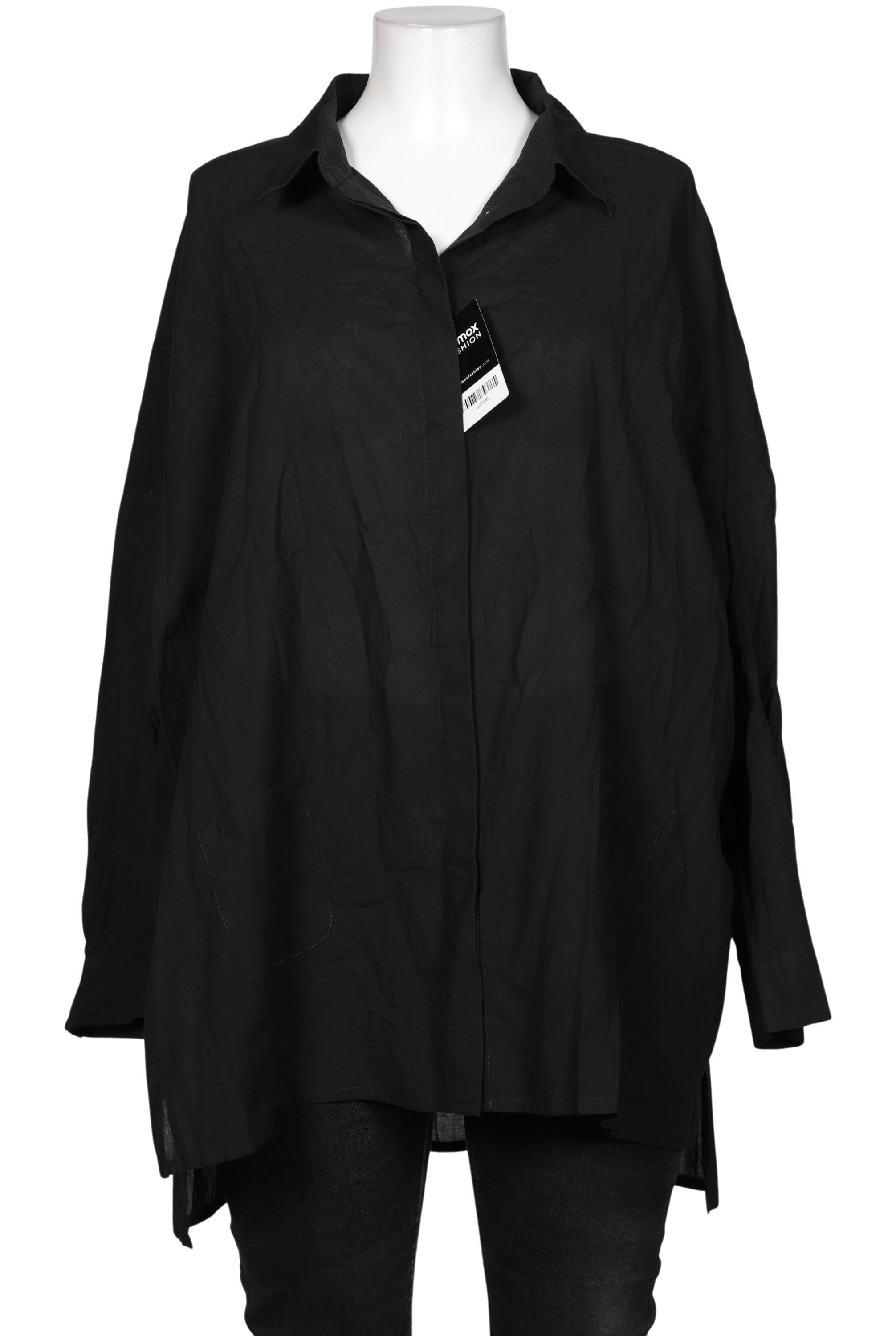 

Ulla Popken Damen Bluse, schwarz, Gr. 50