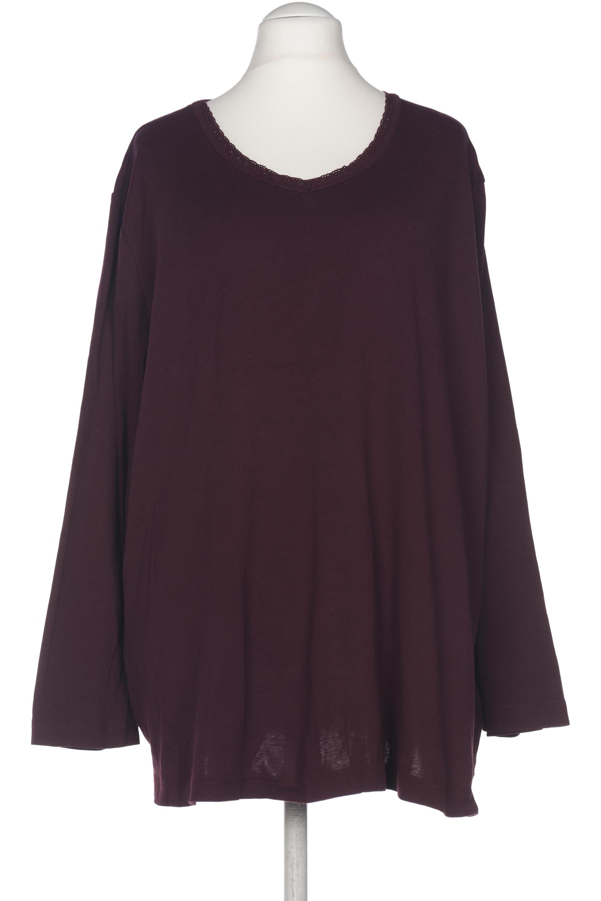 

Ulla Popken Damen Langarmshirt, bordeaux