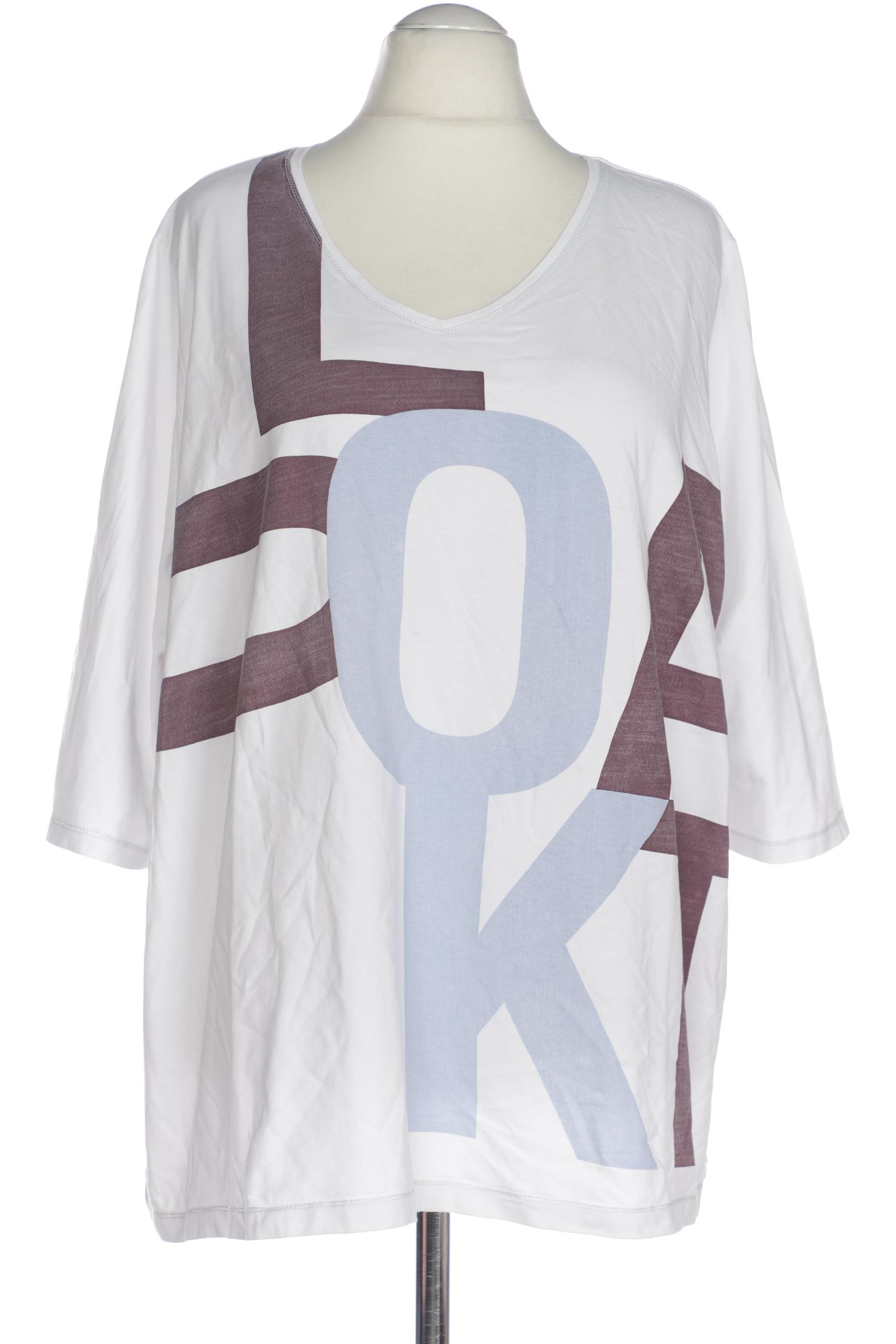 

Ulla Popken Damen T-Shirt, weiß, Gr. 54