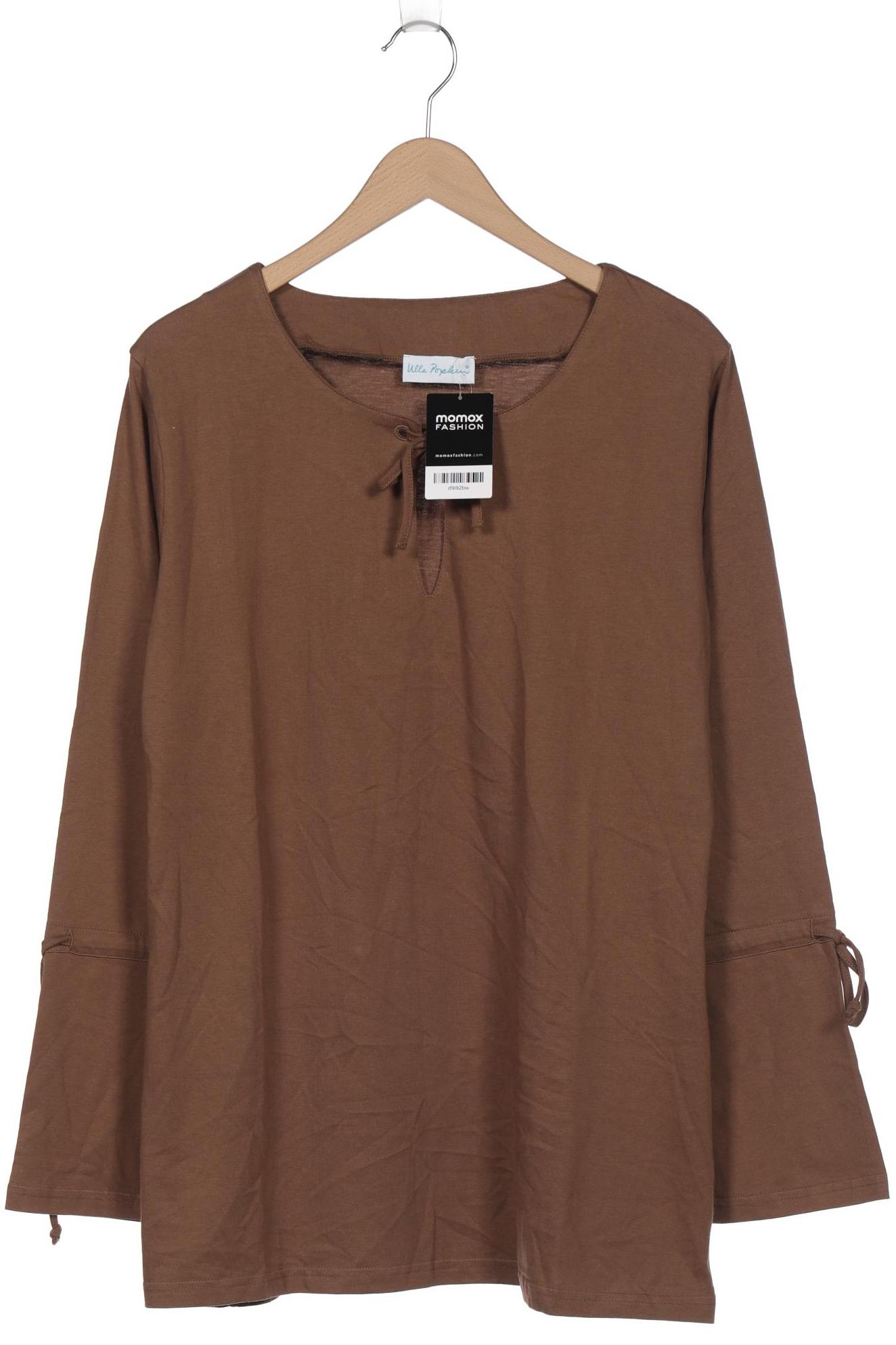 

Ulla Popken Damen Langarmshirt, braun