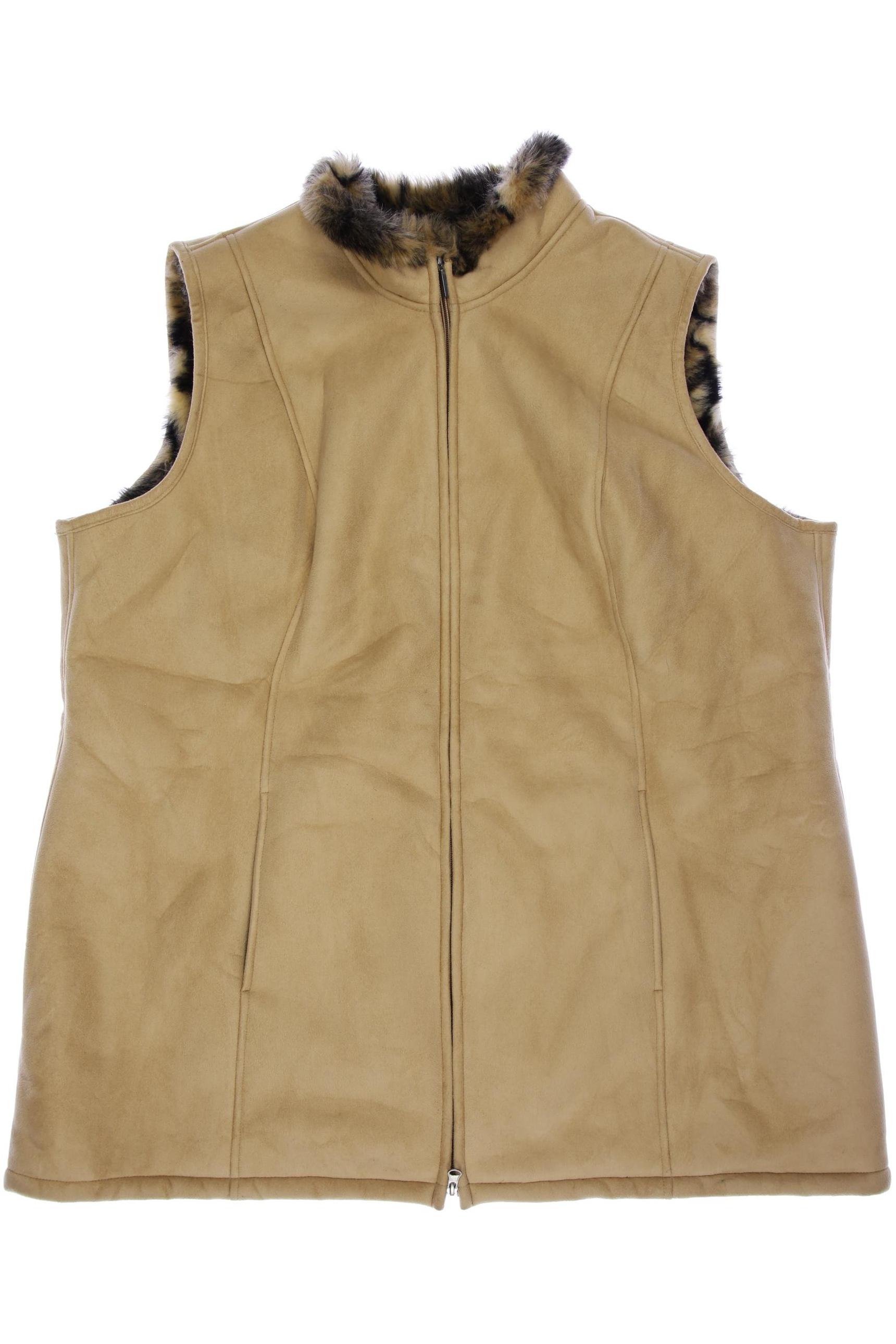 

Ulla Popken Damen Weste, beige, Gr. 50