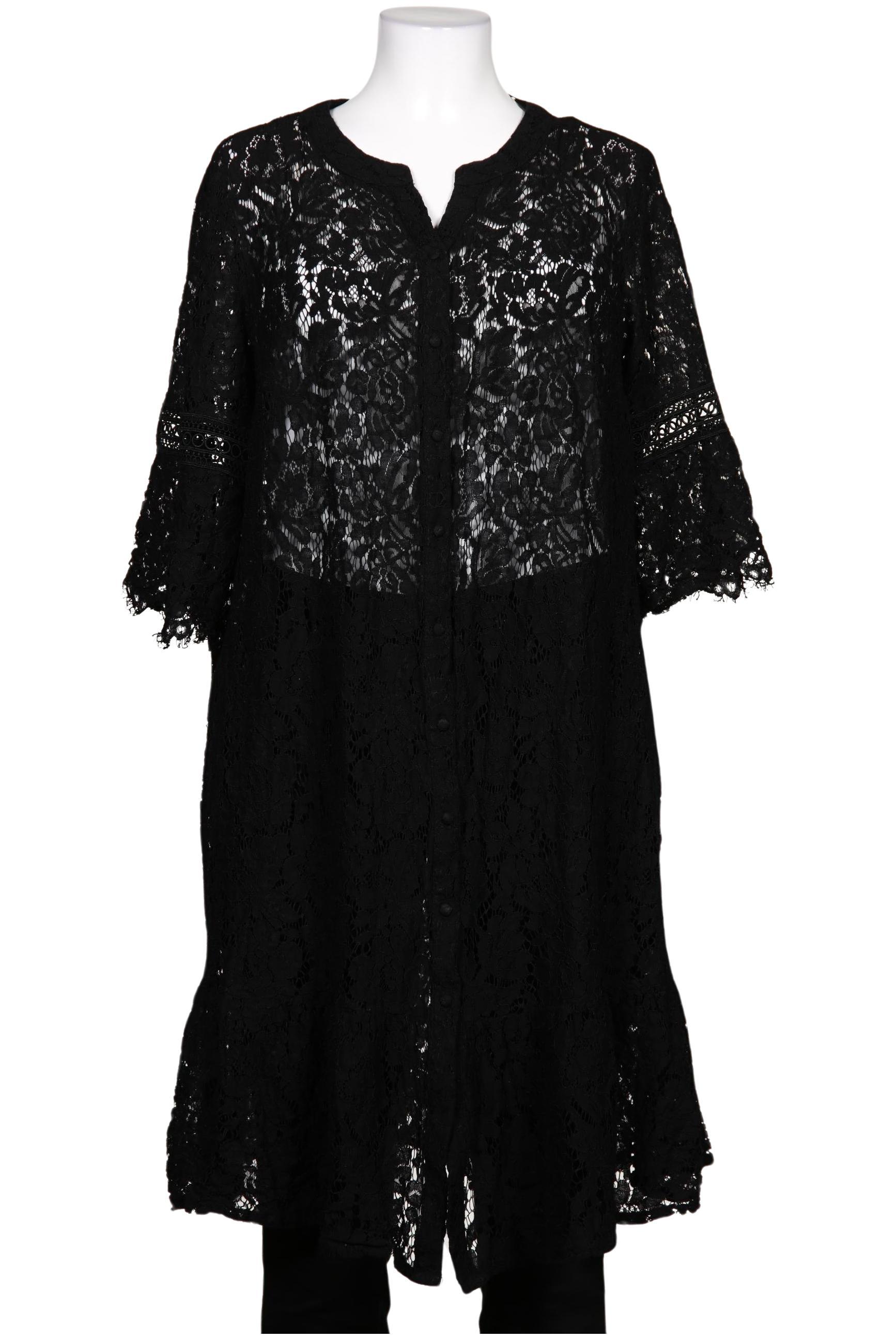 

Ulla Popken Damen Bluse, schwarz, Gr. 52