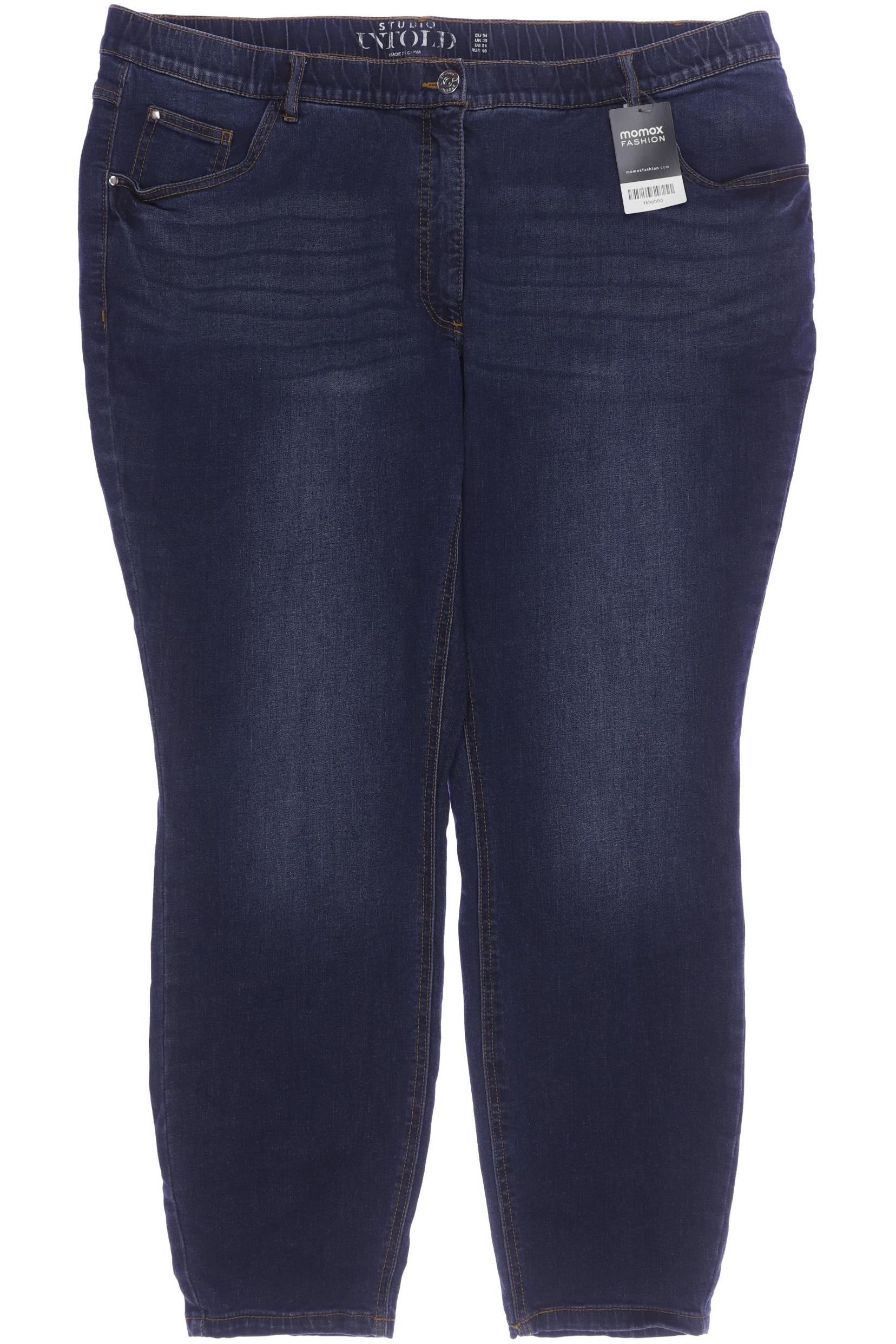 

Ulla Popken Damen Jeans, marineblau, Gr. 54