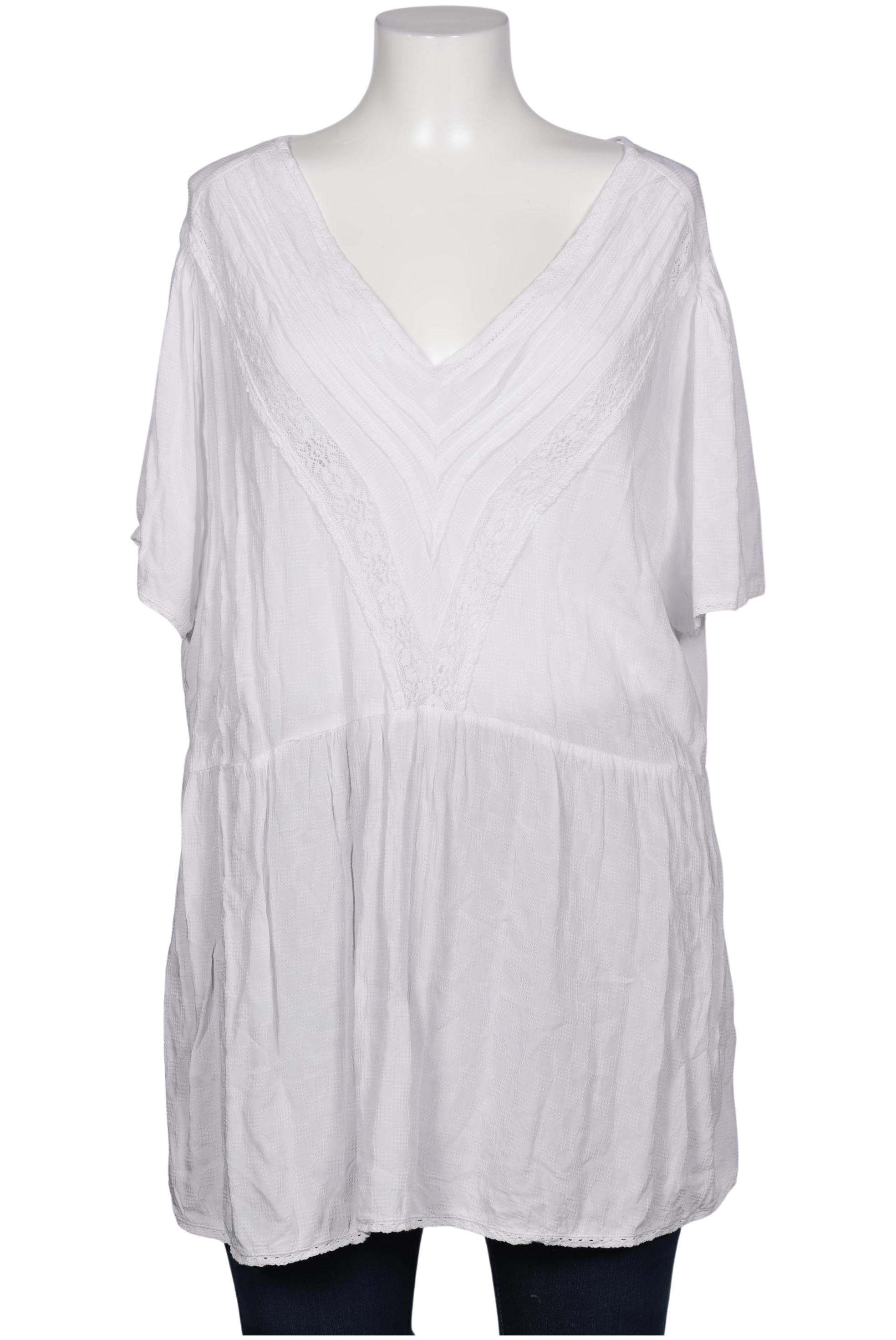 

Ulla Popken Damen Bluse, weiß, Gr. 50
