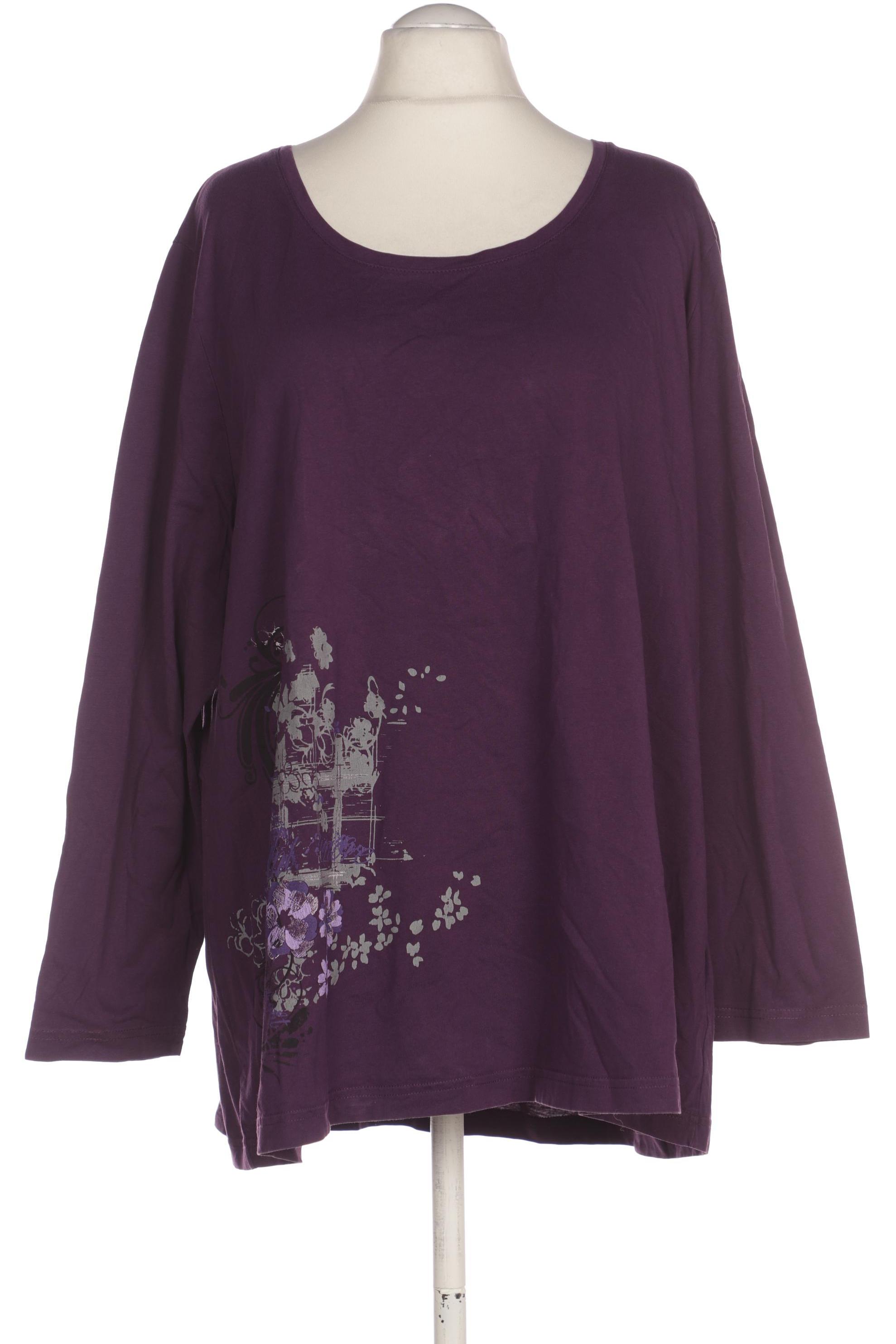 

Ulla Popken Damen Langarmshirt, flieder