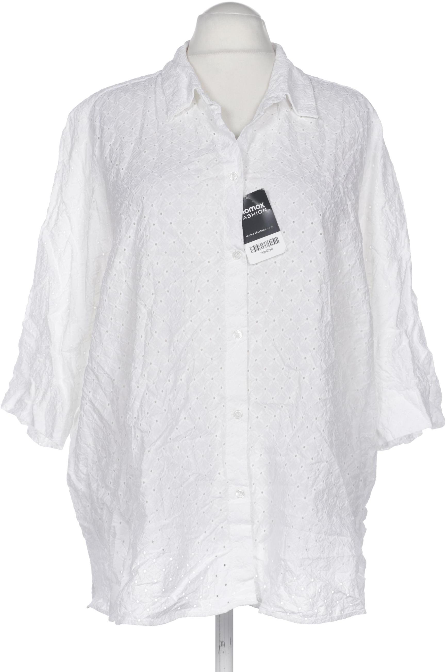 

Ulla Popken Damen Bluse, weiß, Gr. 58