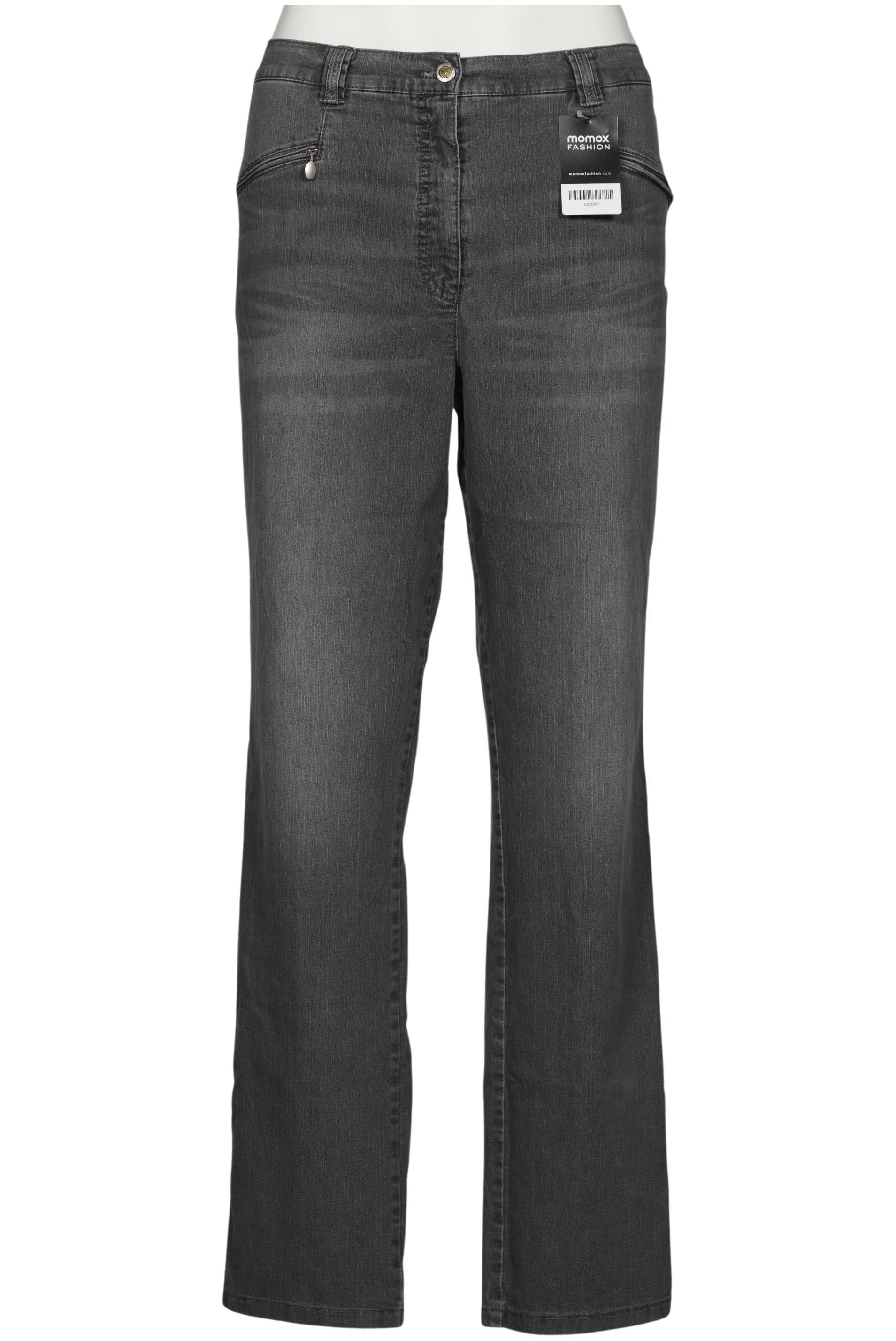 

Ulla Popken Damen Jeans, grau, Gr. 48