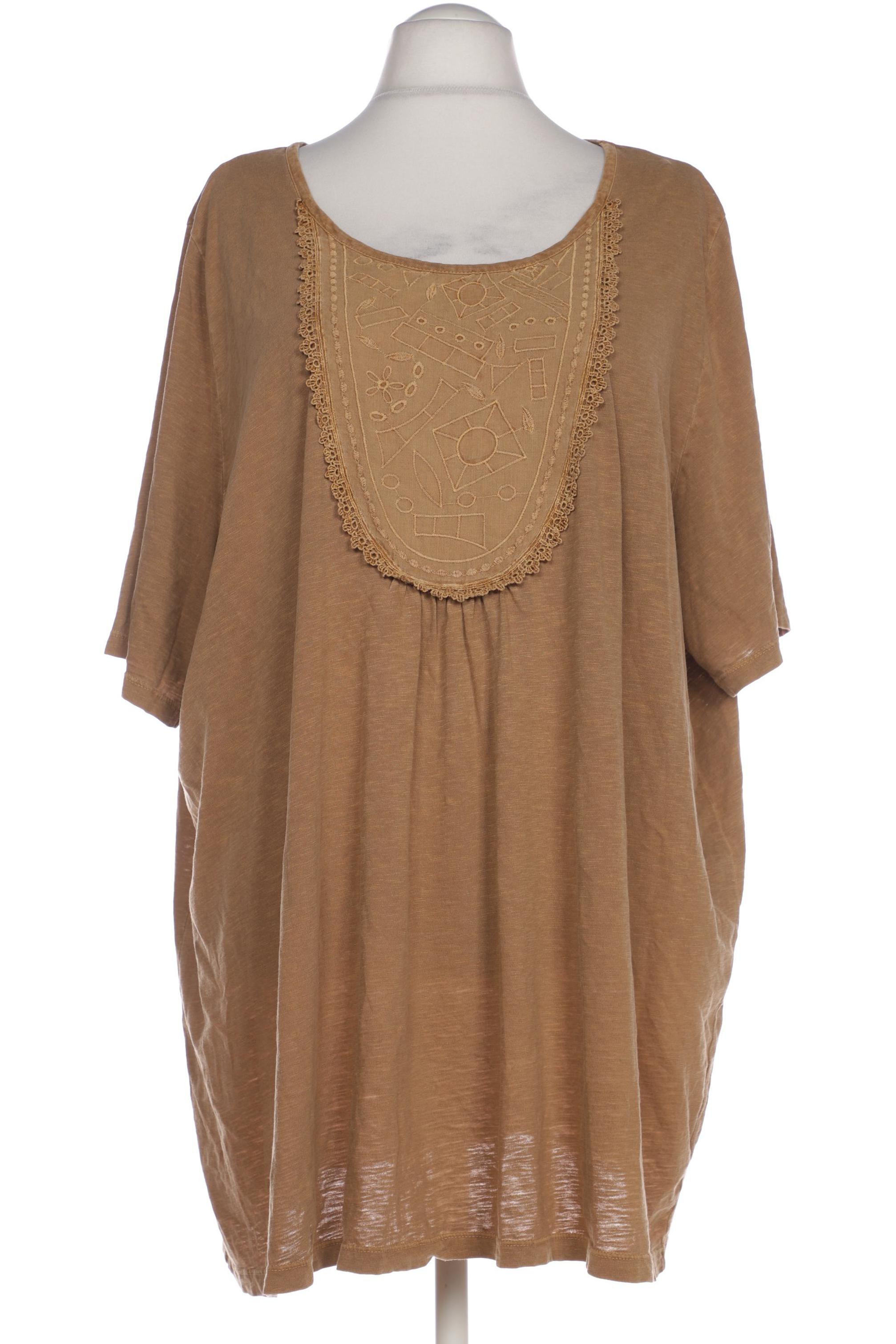 

Ulla Popken Damen T-Shirt, braun, Gr. 54
