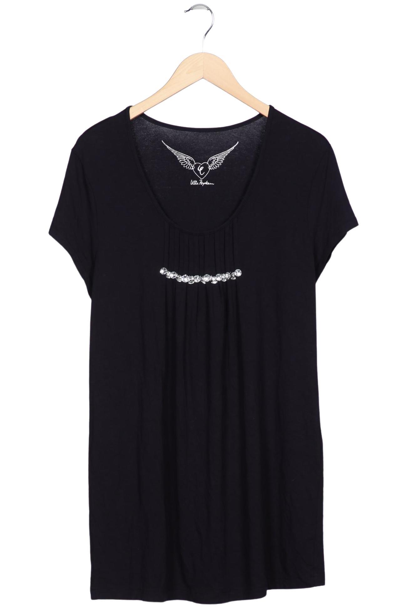 

Ulla Popken Damen T-Shirt, schwarz, Gr. 42