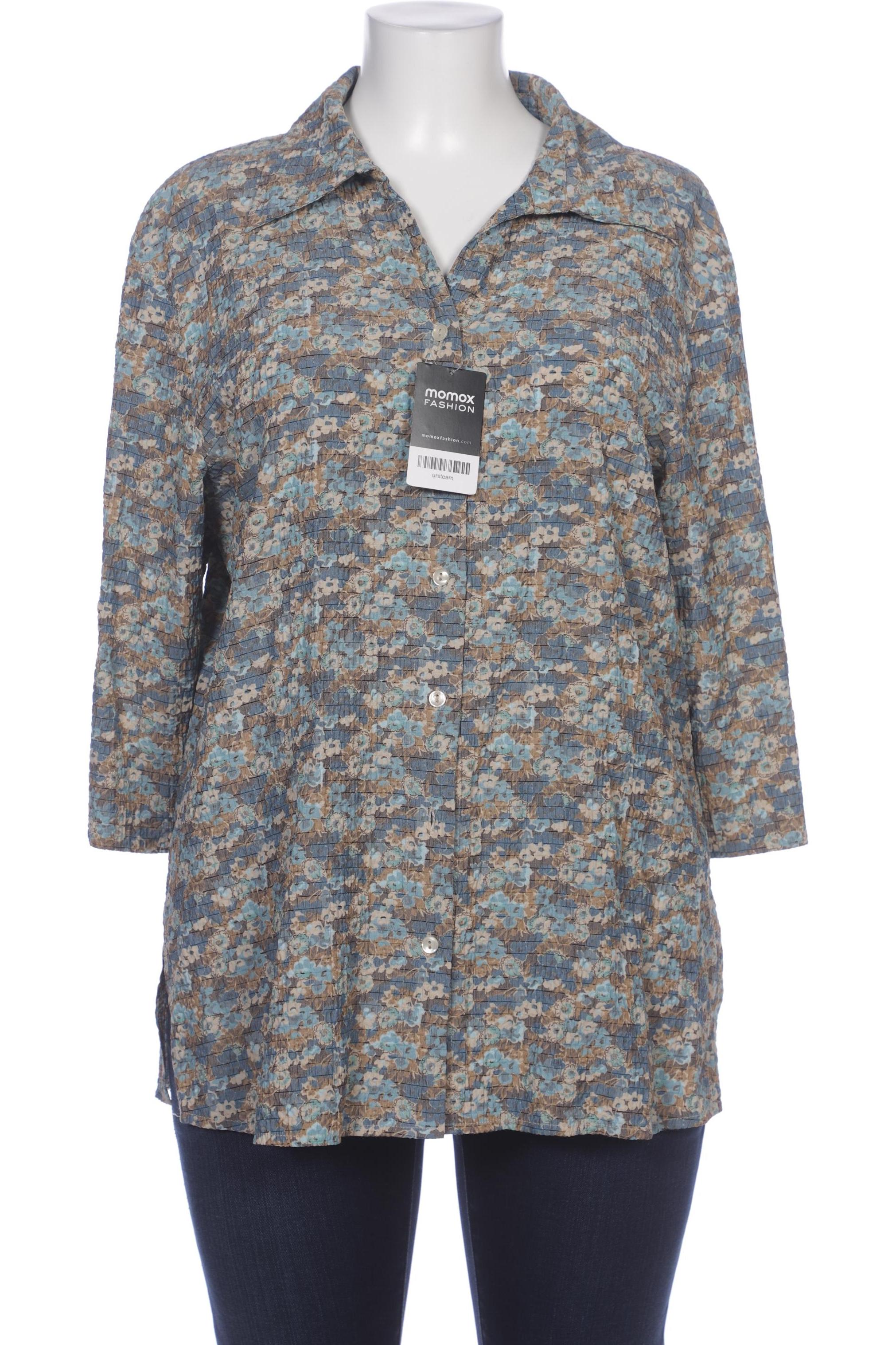 

Ulla Popken Damen Bluse, blau, Gr. 42