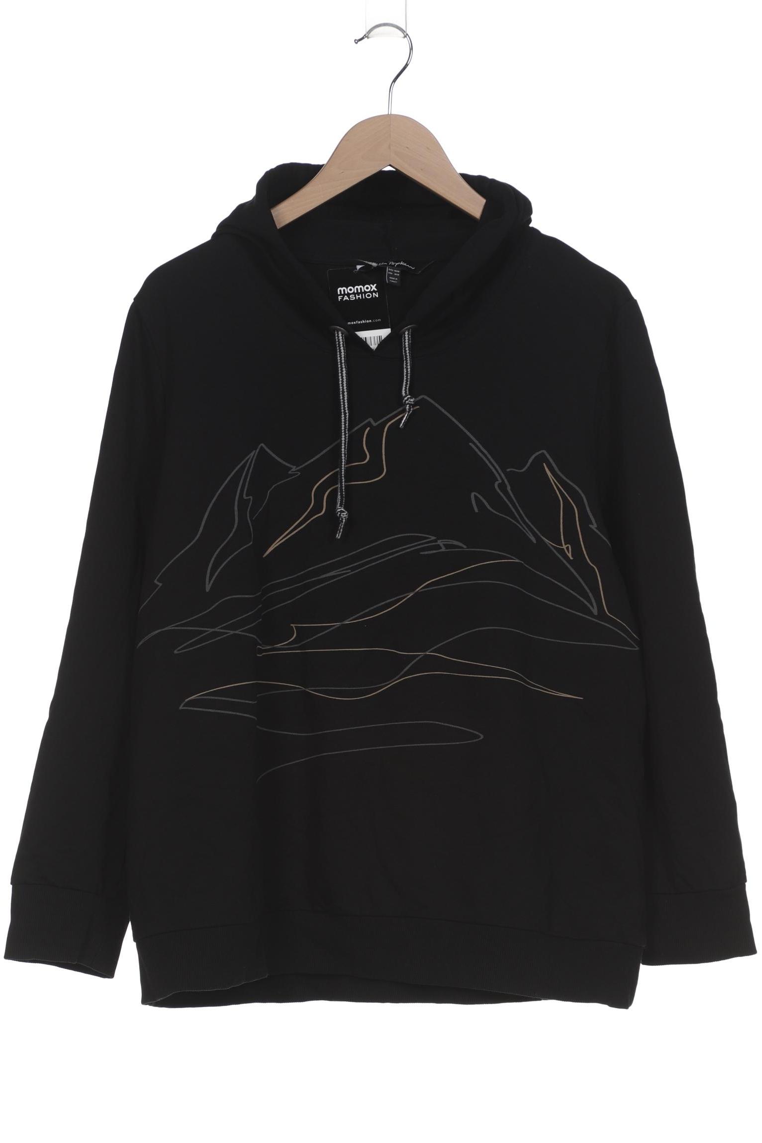 

Ulla Popken Damen Kapuzenpullover, schwarz, Gr. 46