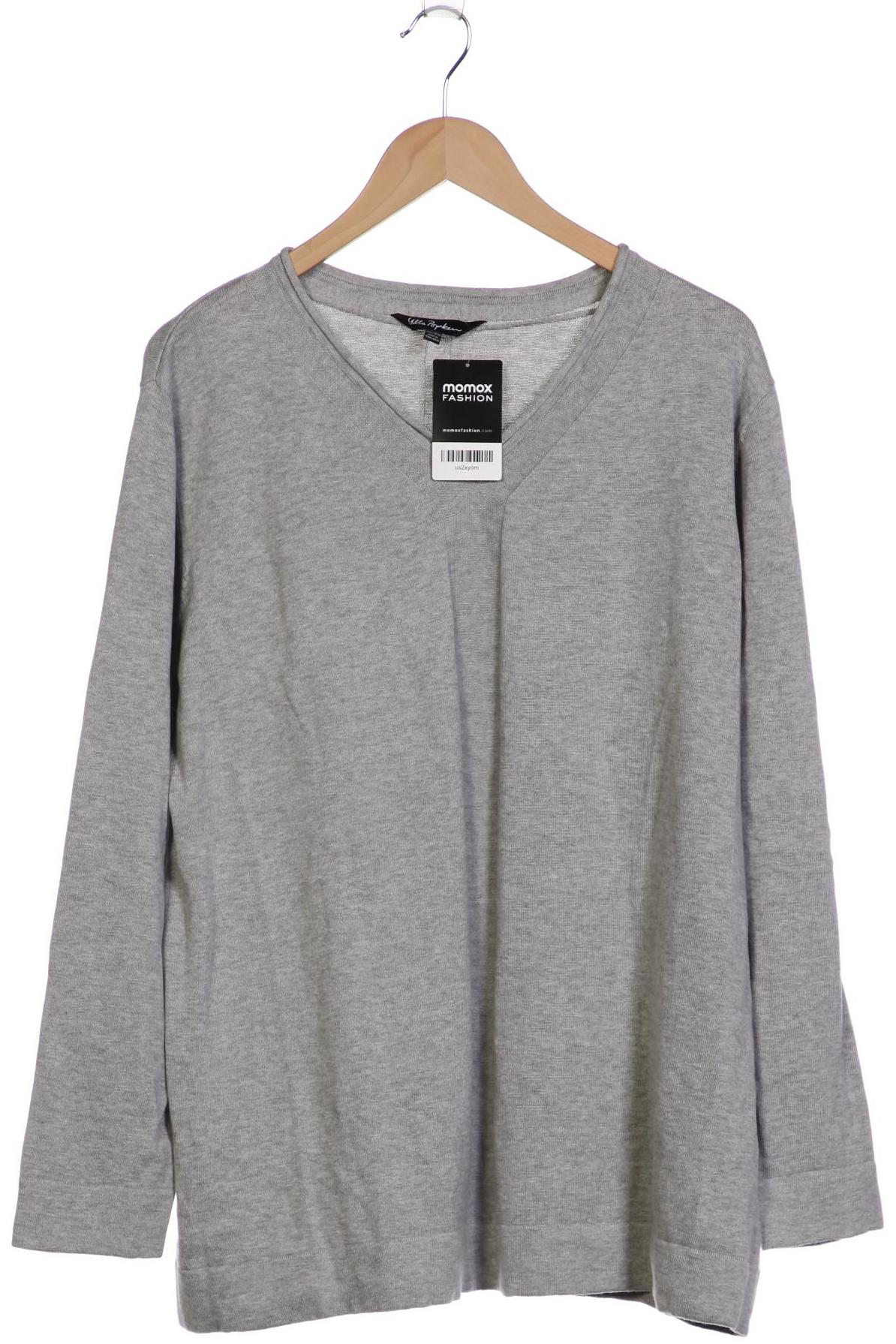 

Ulla Popken Damen Pullover, grau, Gr. 46