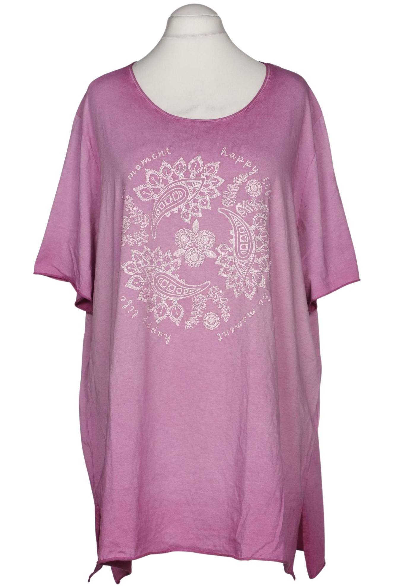

Ulla Popken Damen T-Shirt, pink, Gr. 54