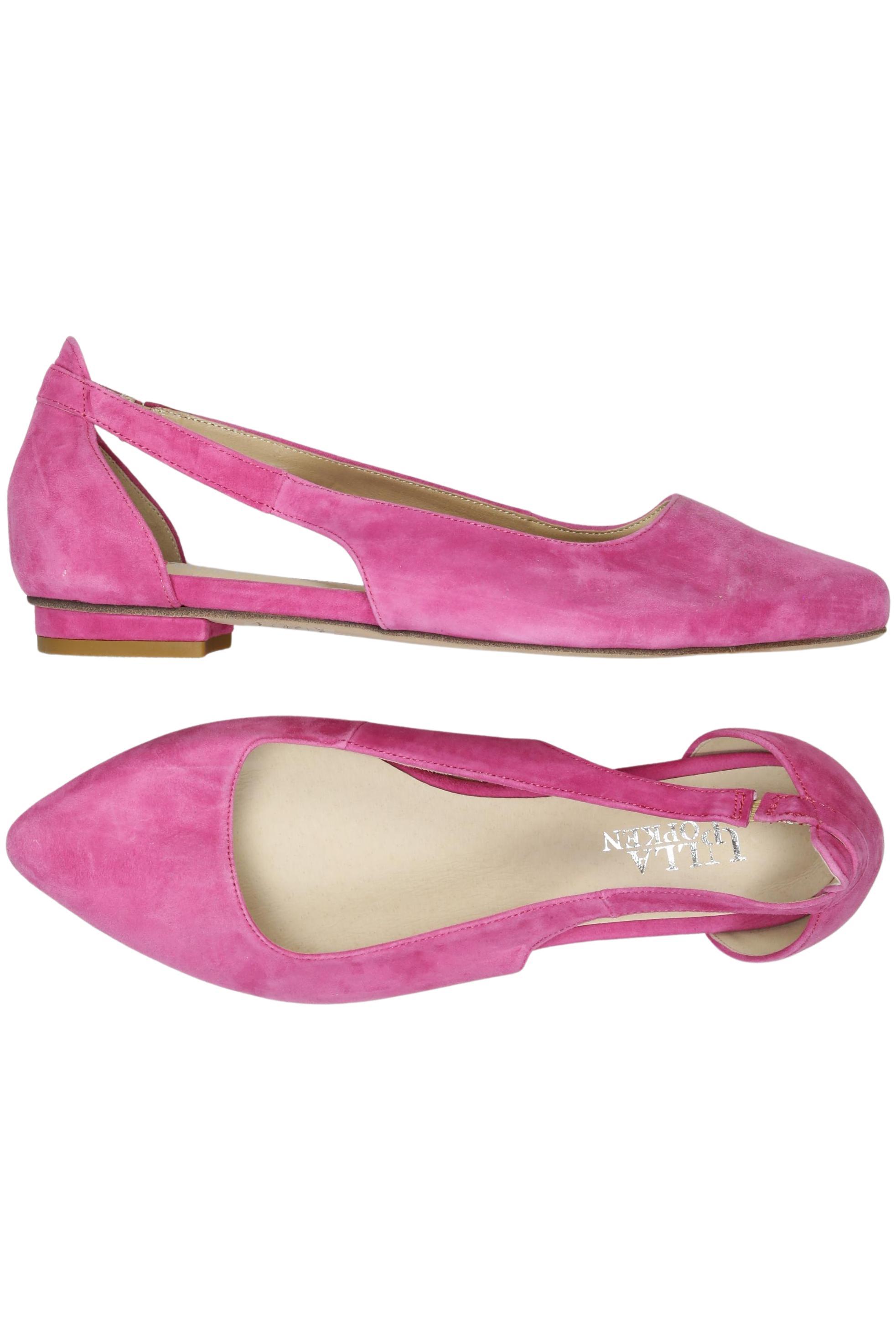 

Ulla Popken Damen Ballerinas, pink, Gr. 41