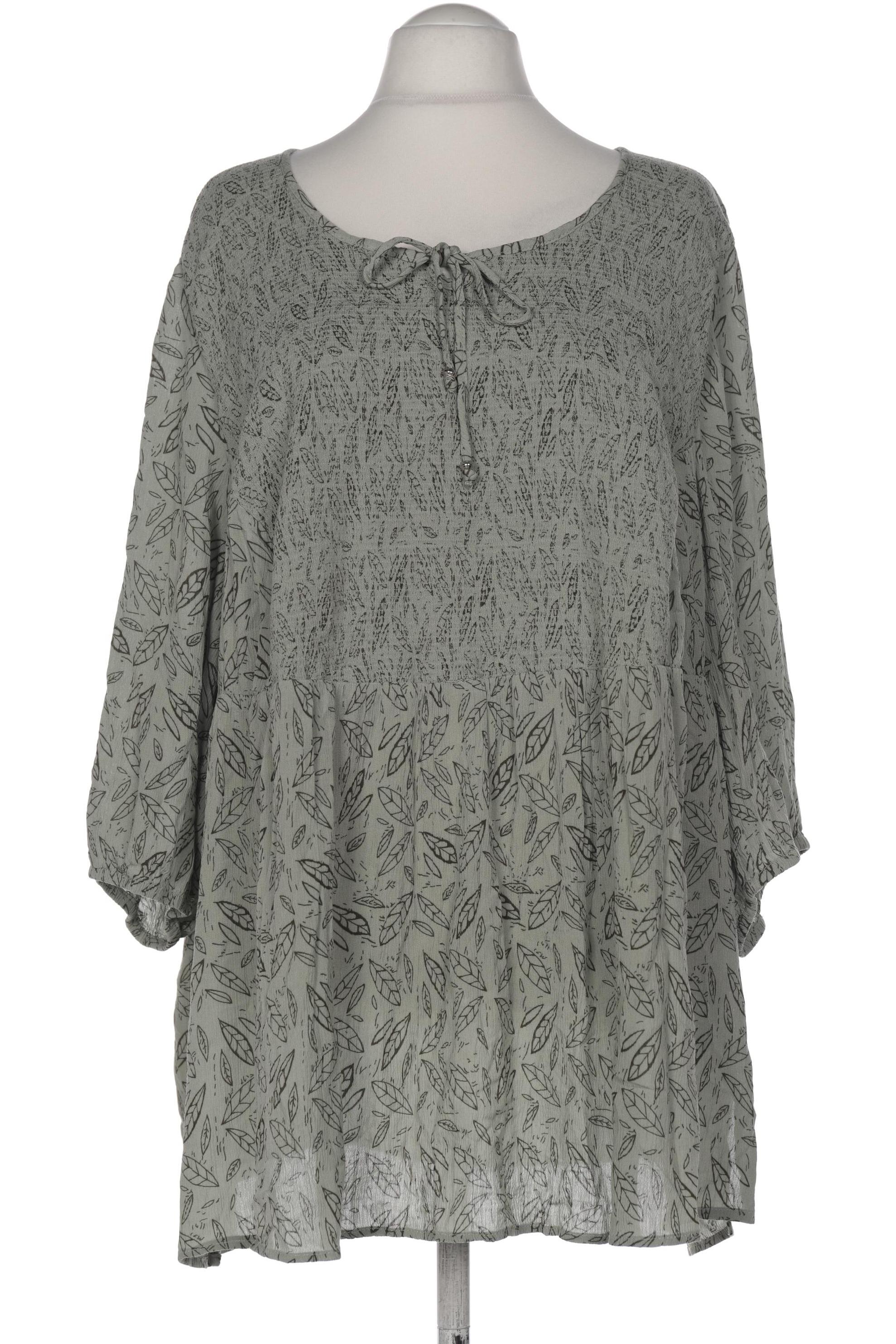 

Ulla Popken Damen Bluse, grün, Gr. 56
