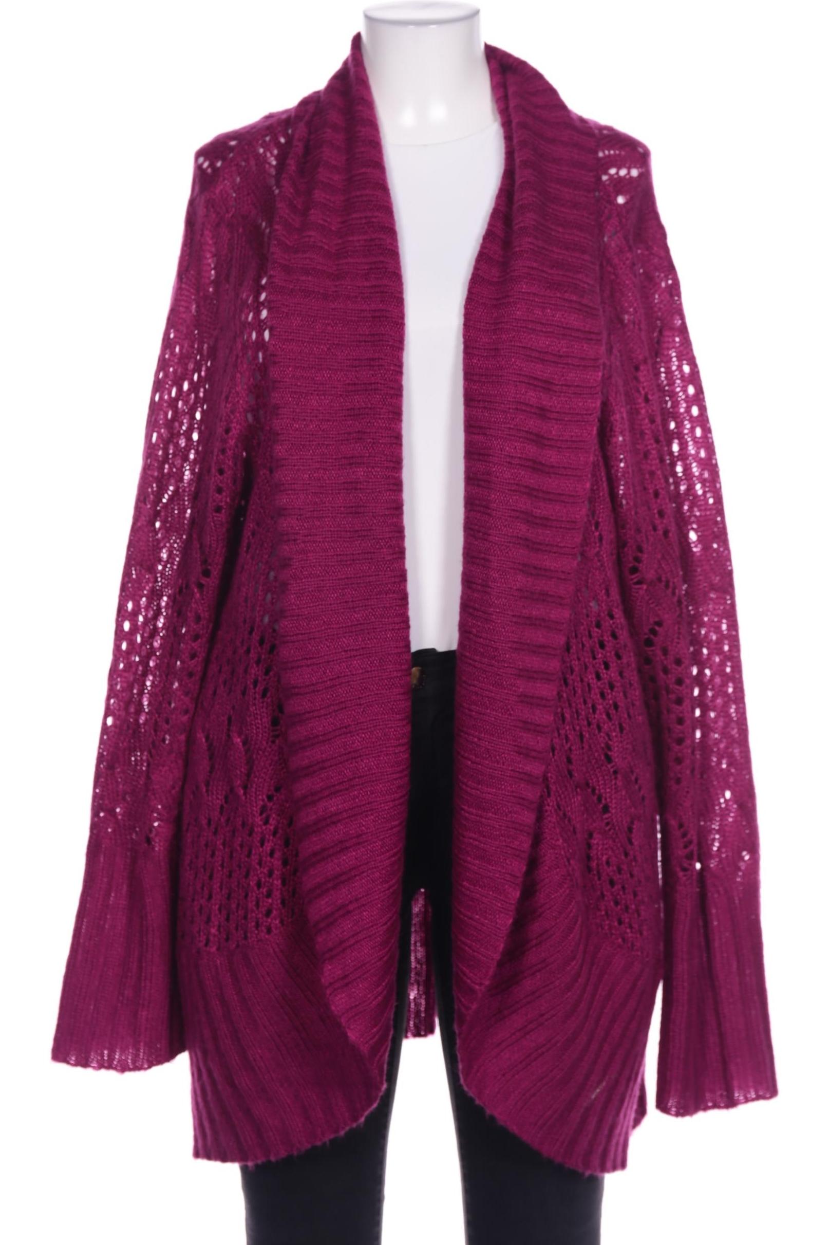 

Ulla Popken Damen Strickjacke, pink, Gr. 46