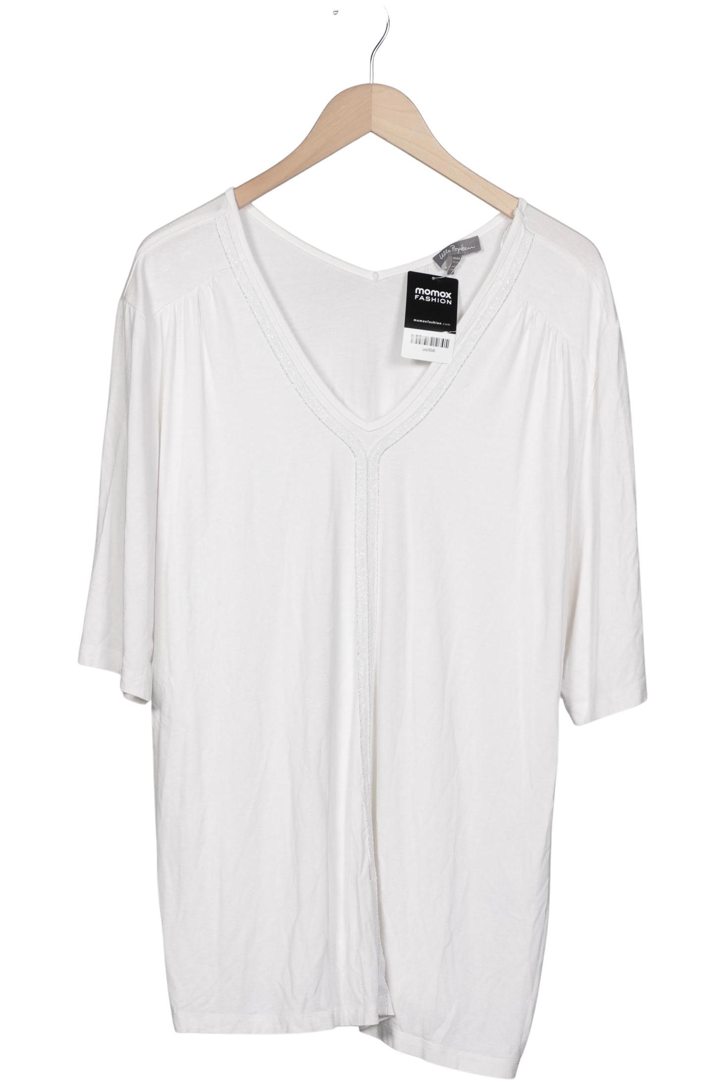 

Ulla Popken Damen T-Shirt, weiß, Gr. 46