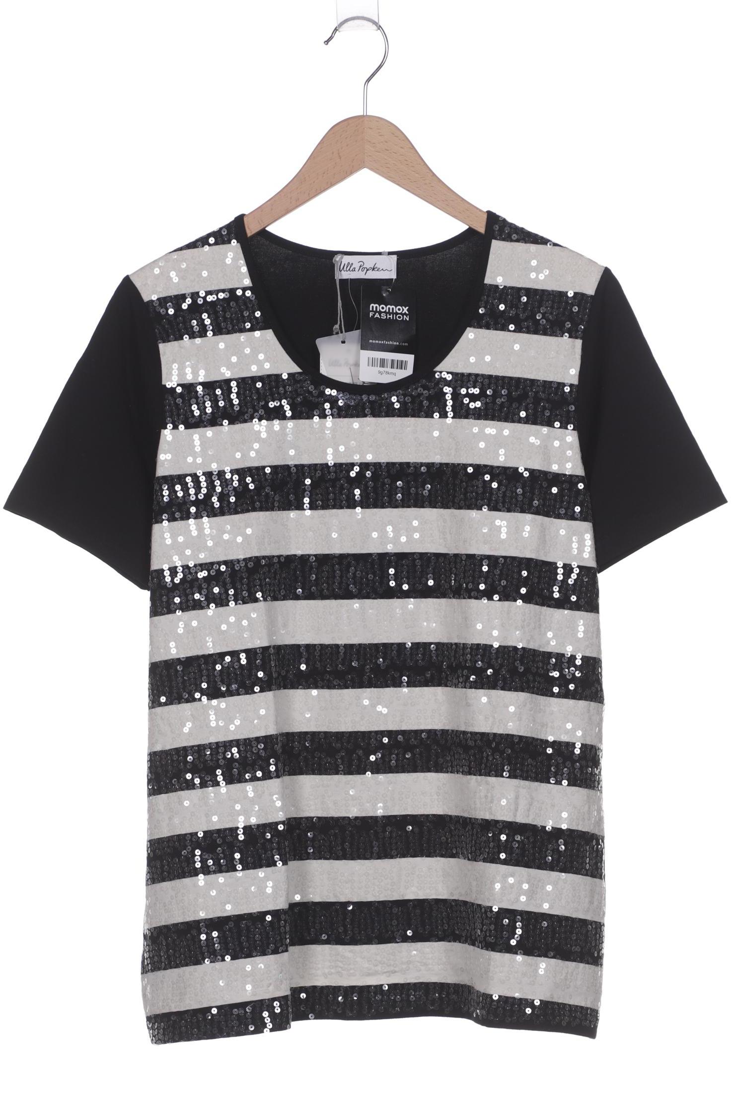 

Ulla Popken Damen T-Shirt, schwarz, Gr. 42