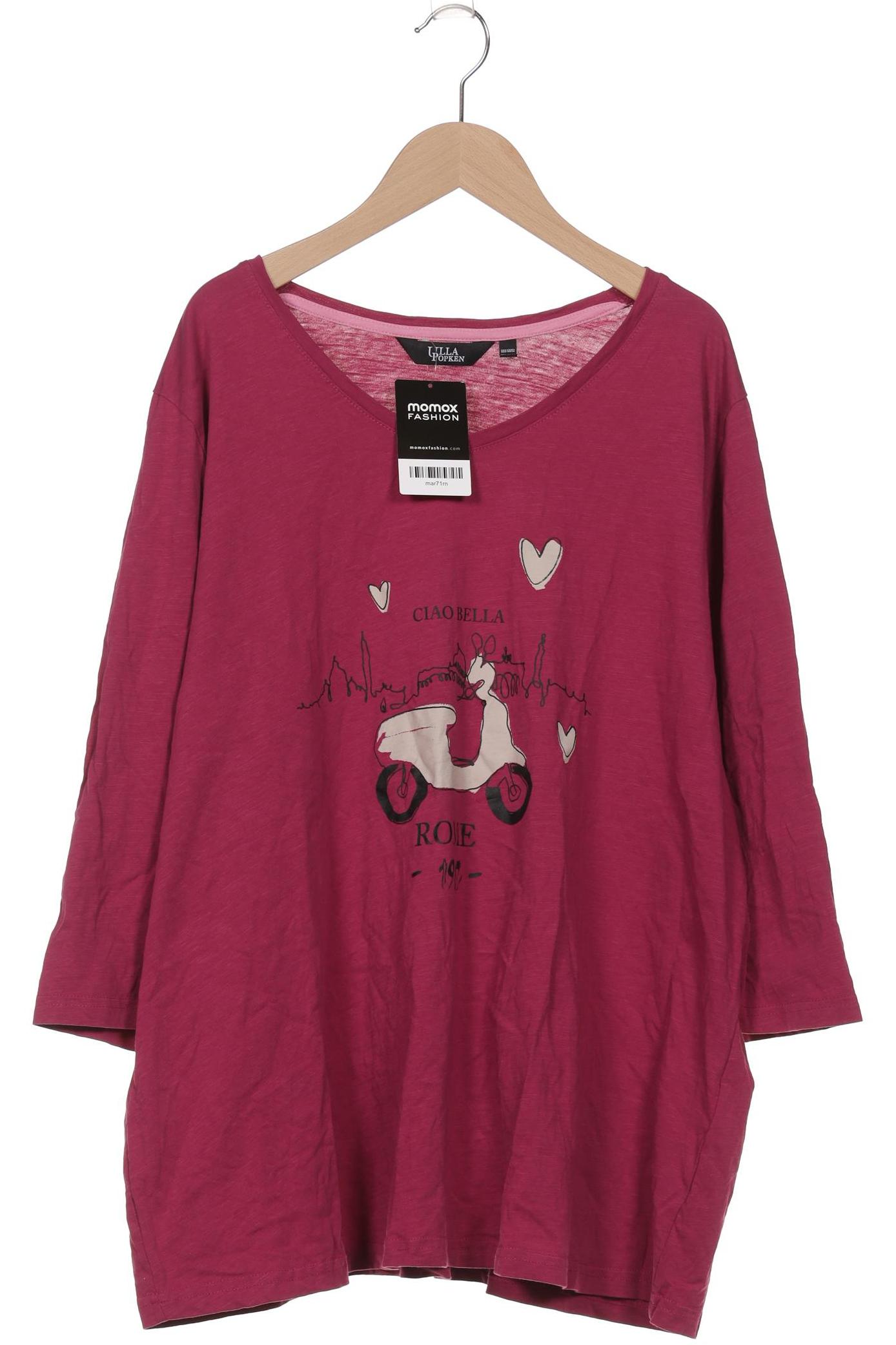 

Ulla Popken Damen T-Shirt, bordeaux, Gr. 50