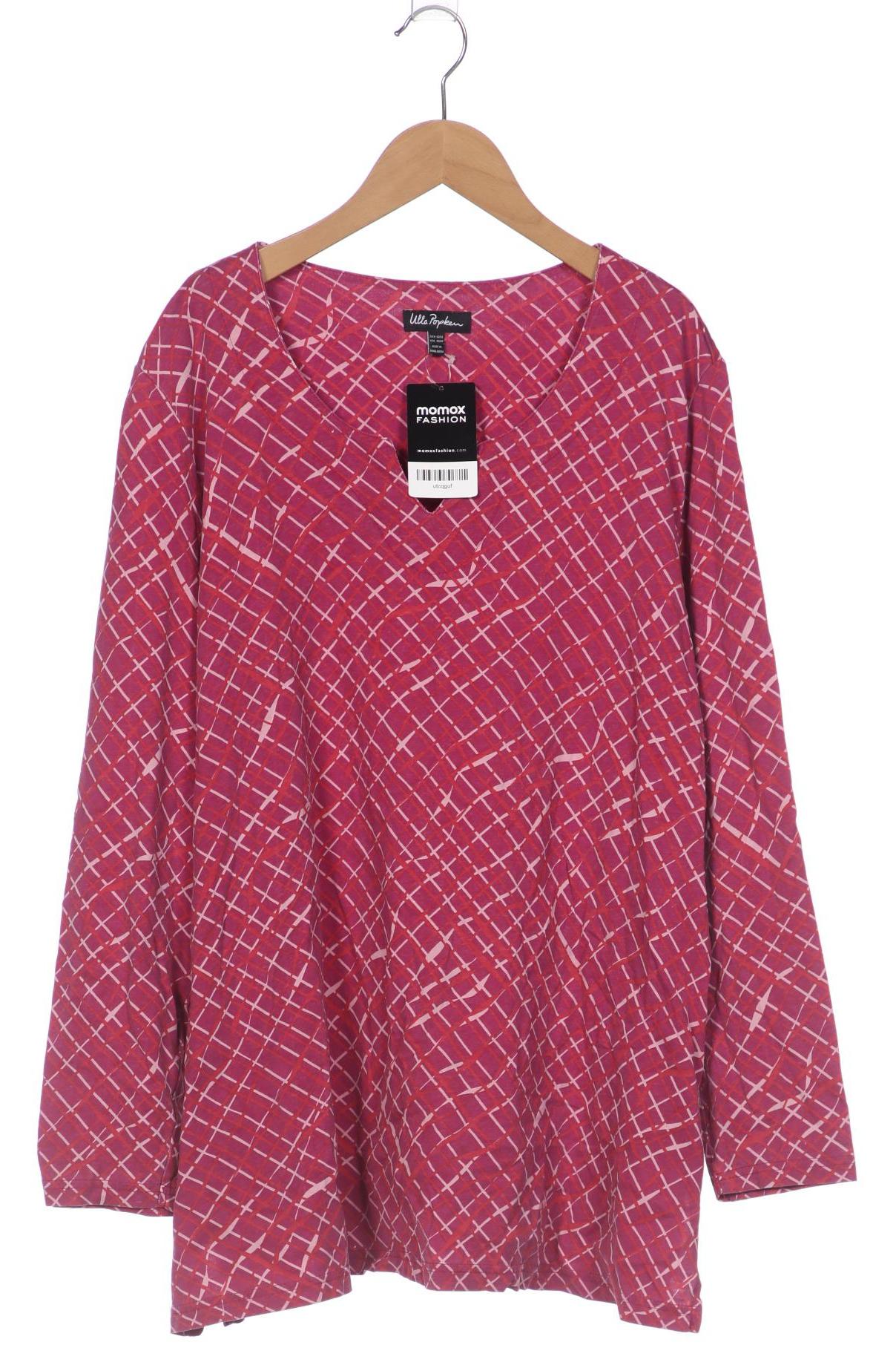 

Ulla Popken Damen Langarmshirt, bordeaux, Gr. 50