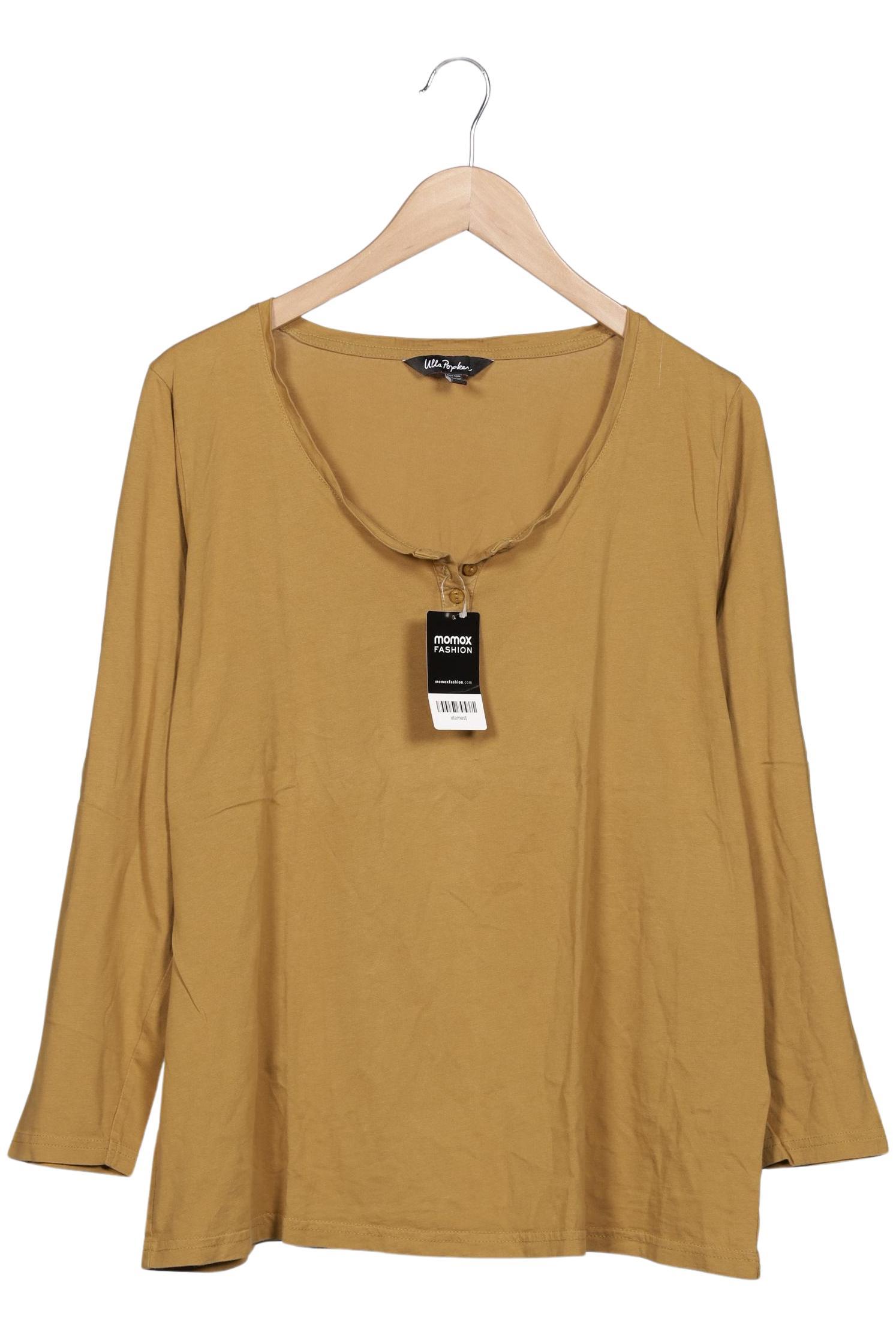 

Ulla Popken Damen Langarmshirt, braun, Gr. 42