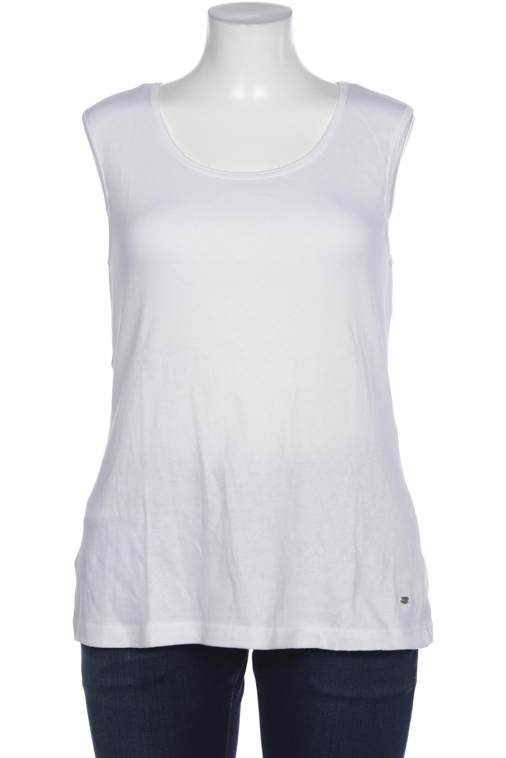 

Ulla Popken Damen Top, weiß, Gr. 46