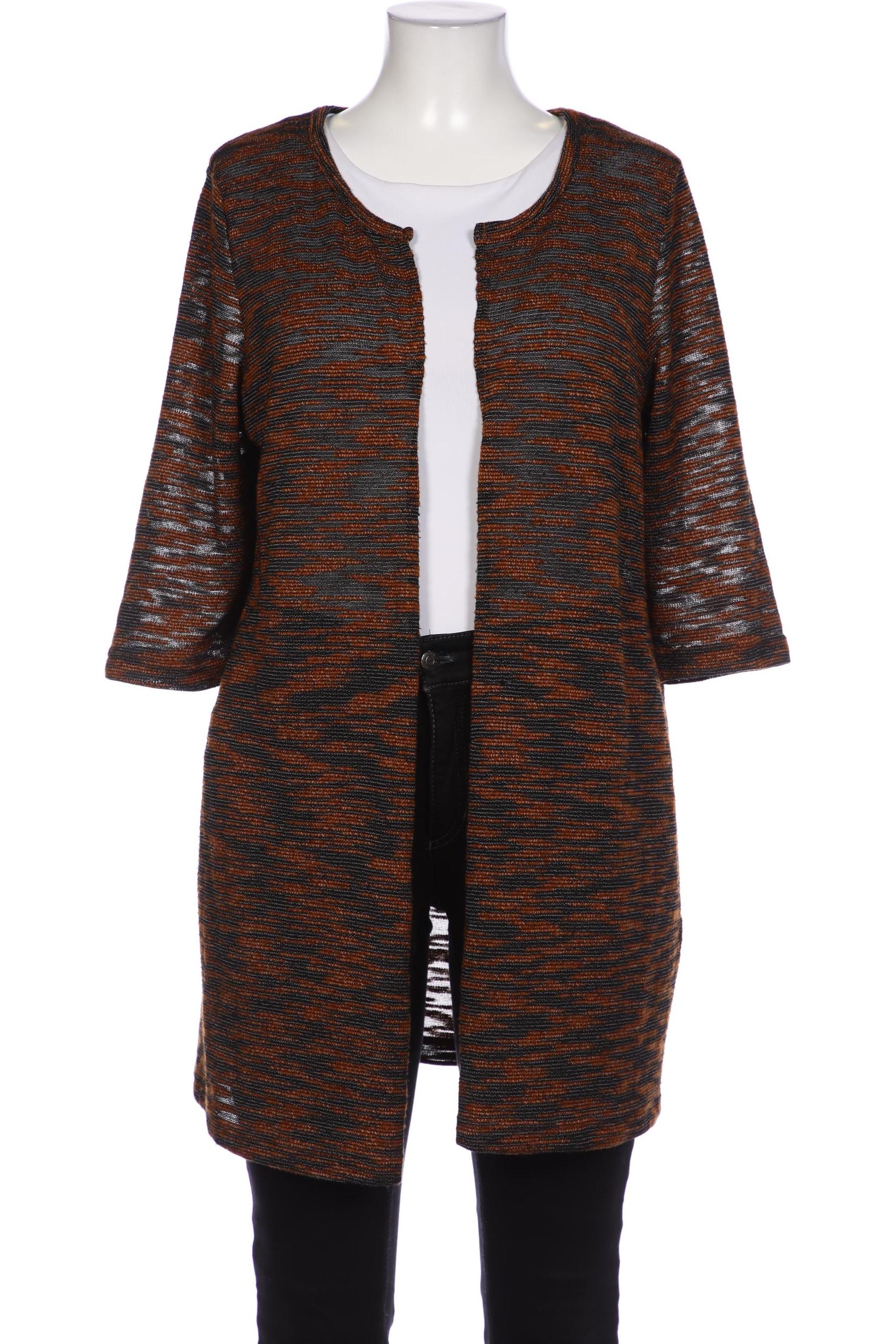 

Ulla Popken Damen Strickjacke, braun, Gr. 46