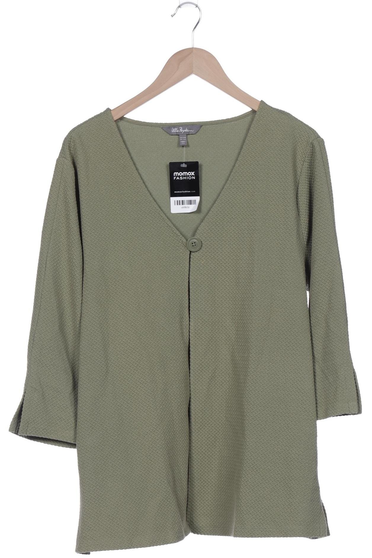 

Ulla Popken Damen Strickjacke, grün, Gr. 46