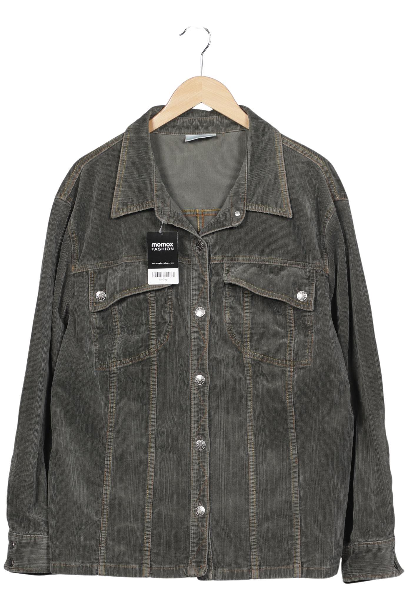 

Ulla Popken Damen Jacke, grau, Gr. 46