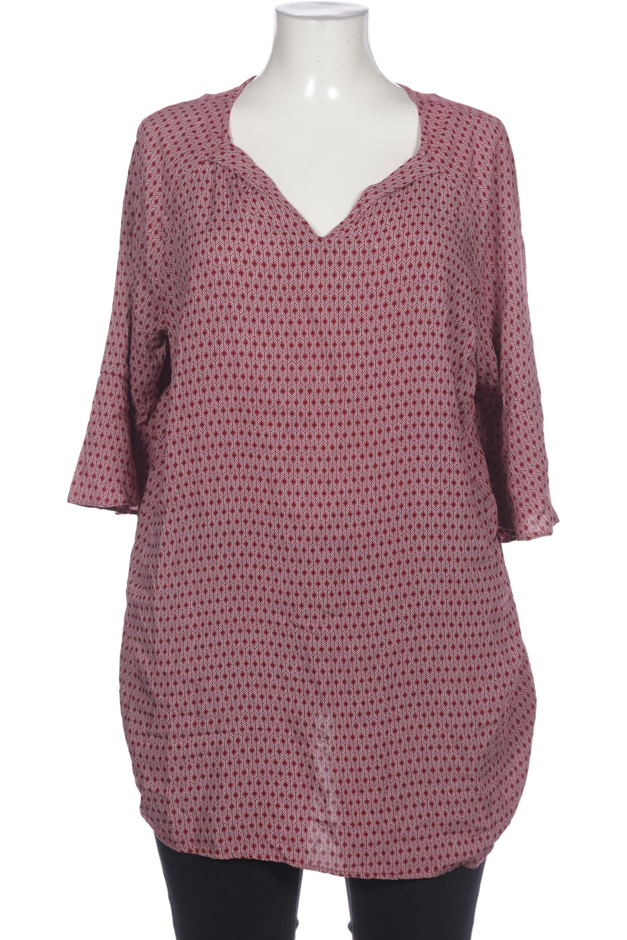 

Ulla Popken Damen Bluse, bordeaux, Gr. 46