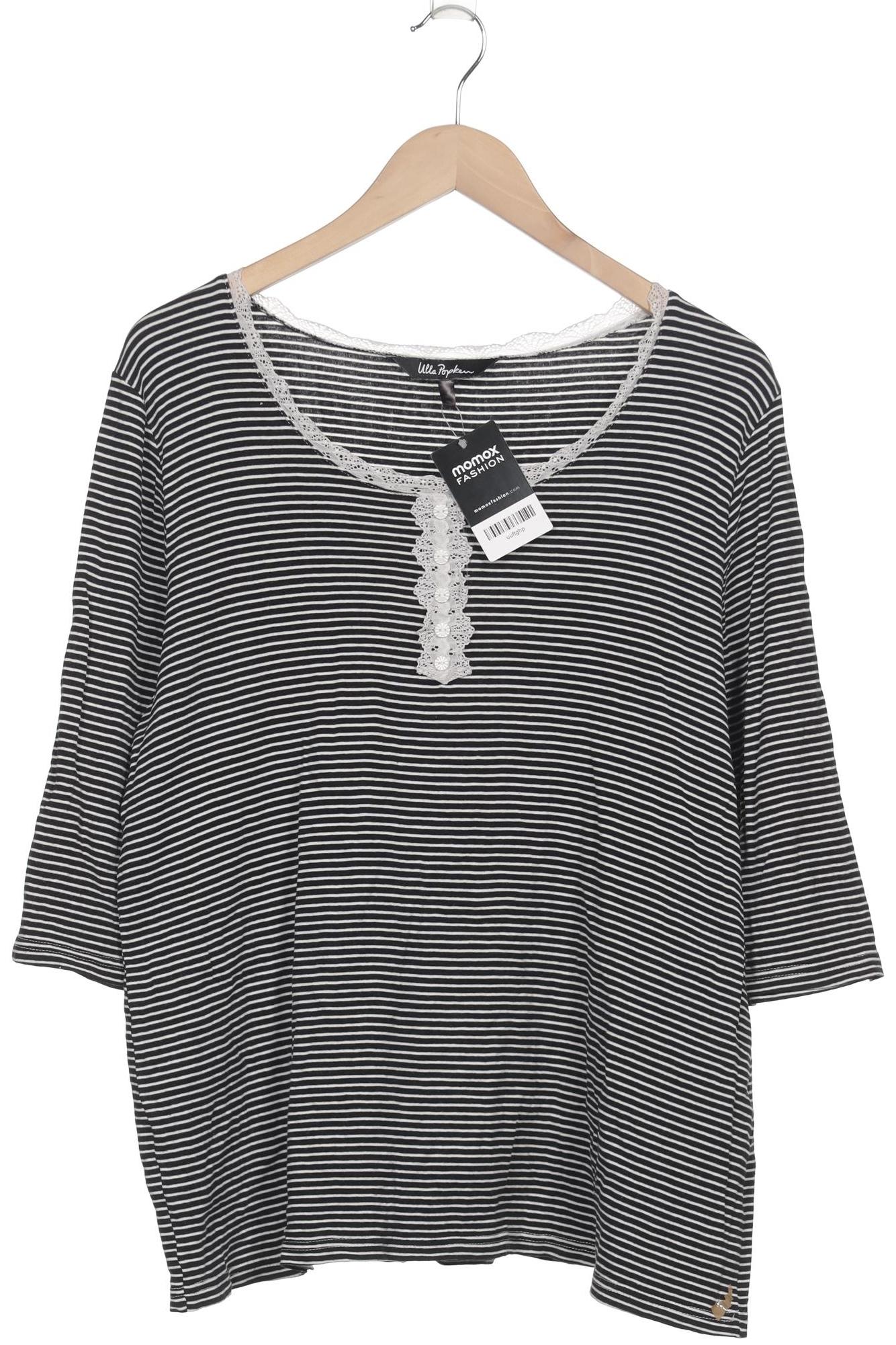 Thumbnail - Ulla Popken Damen Langarmshirt, schwarz, Gr. 46
