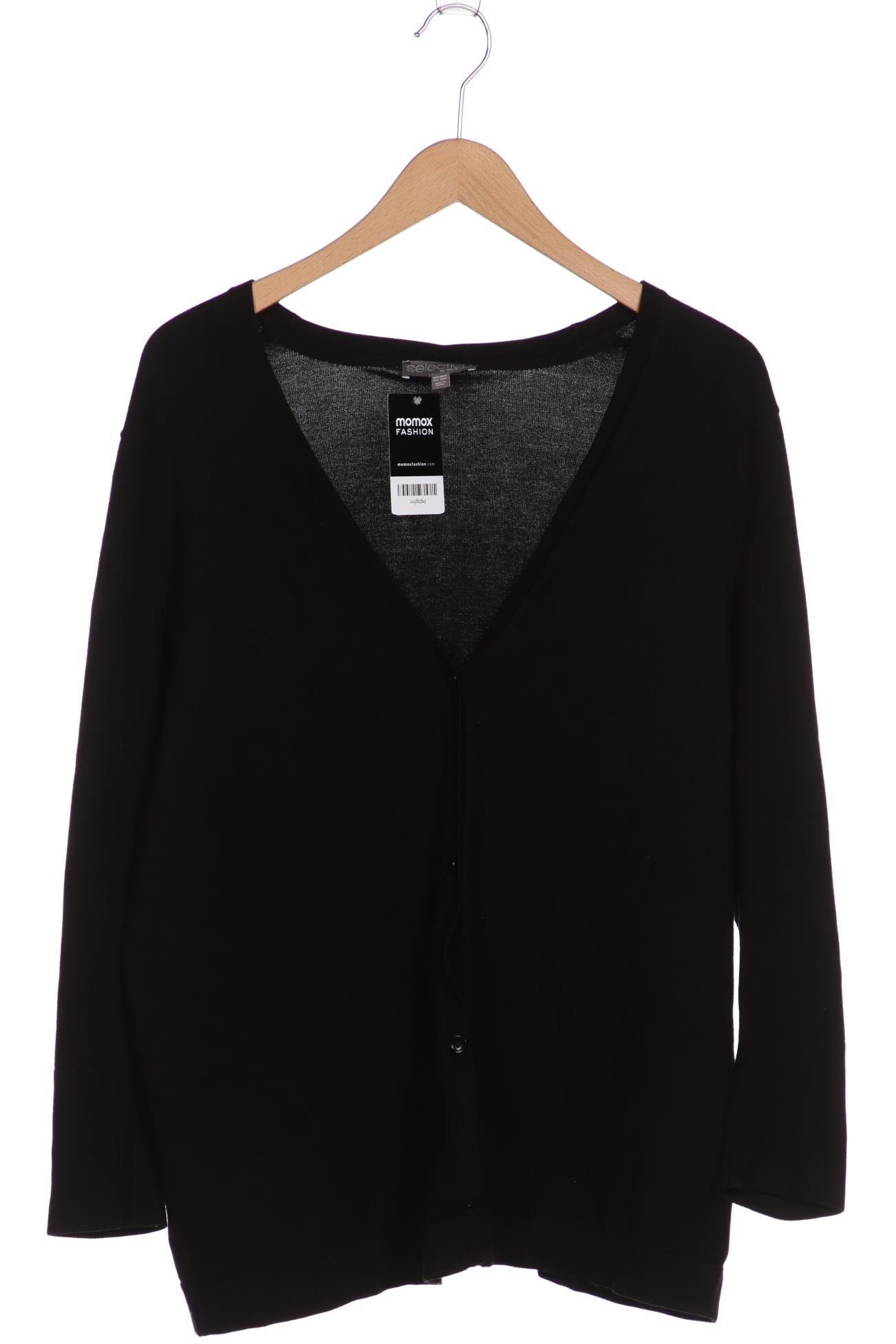 

Ulla Popken Damen Strickjacke, schwarz