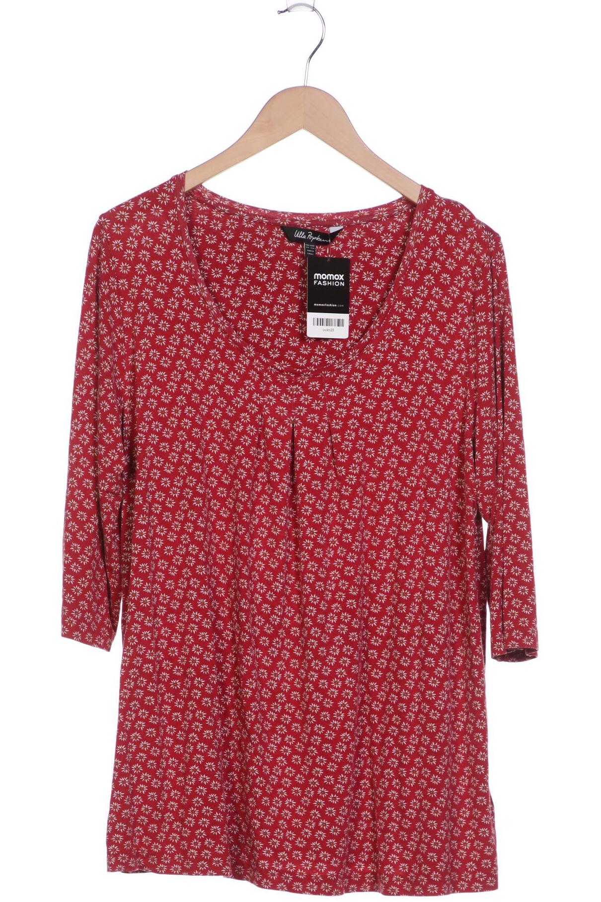 

Ulla Popken Damen Langarmshirt, rot, Gr. 42