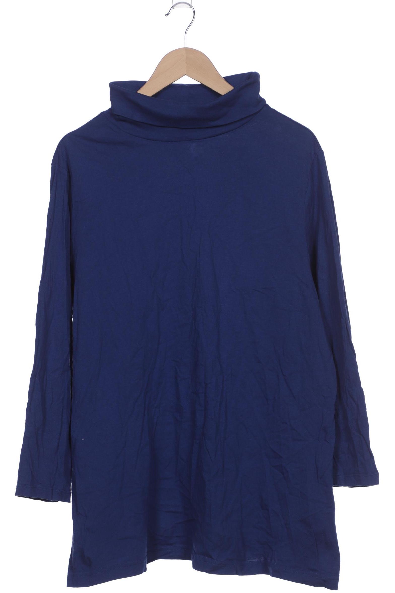 

Ulla Popken Damen Langarmshirt, blau, Gr. 50