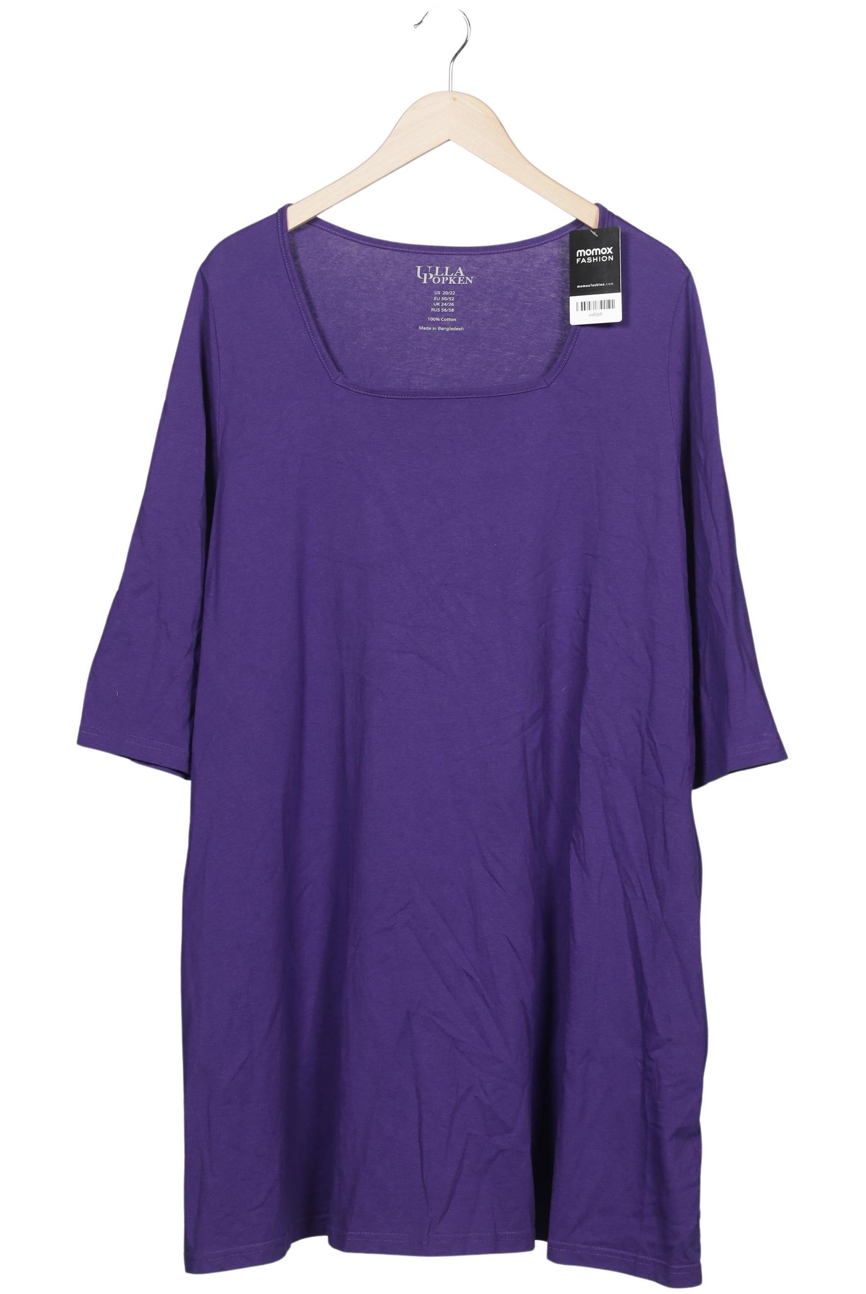 

Ulla Popken Damen Langarmshirt, flieder, Gr. 50