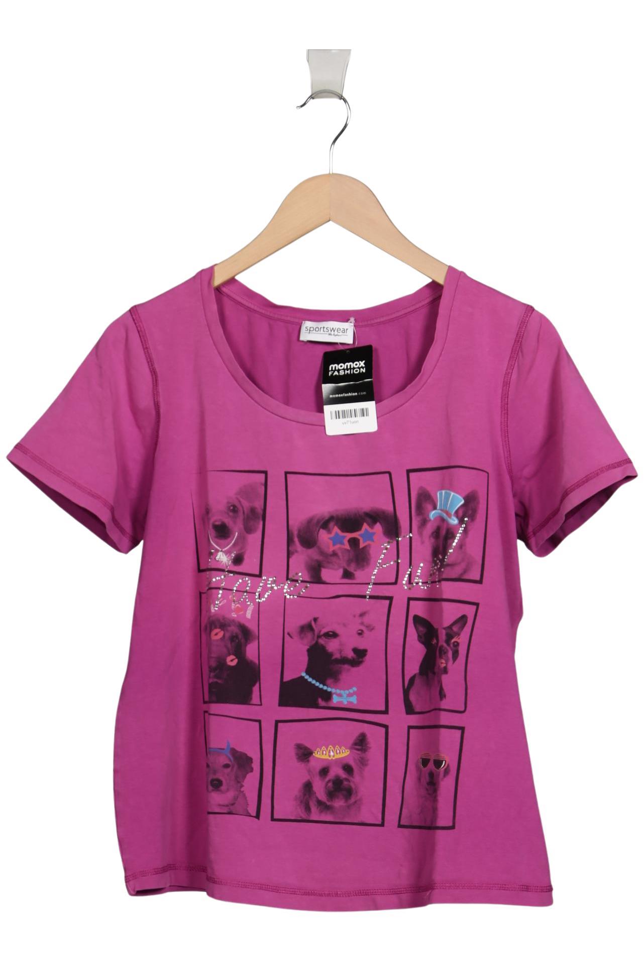 

Ulla Popken Damen T-Shirt, pink, Gr. 42