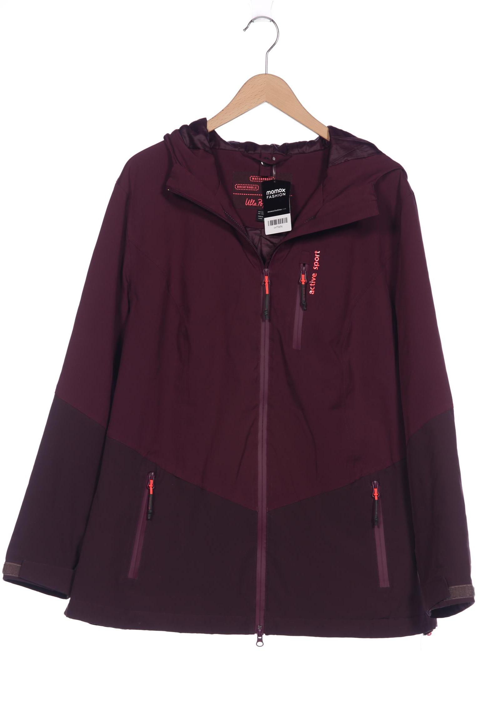 

Ulla Popken Damen Jacke, bordeaux, Gr. 46