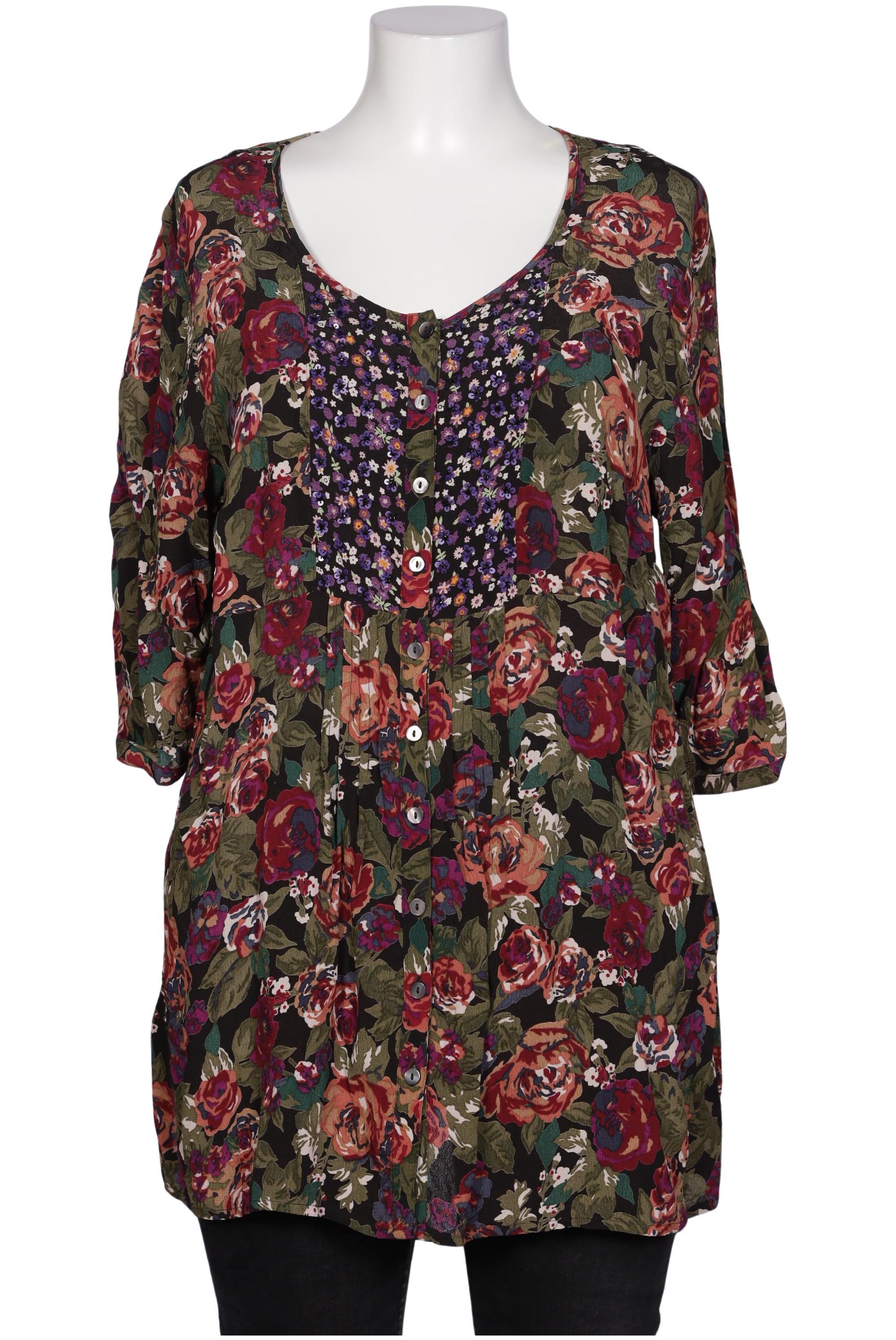 

Ulla Popken Damen Bluse, mehrfarbig, Gr. 46