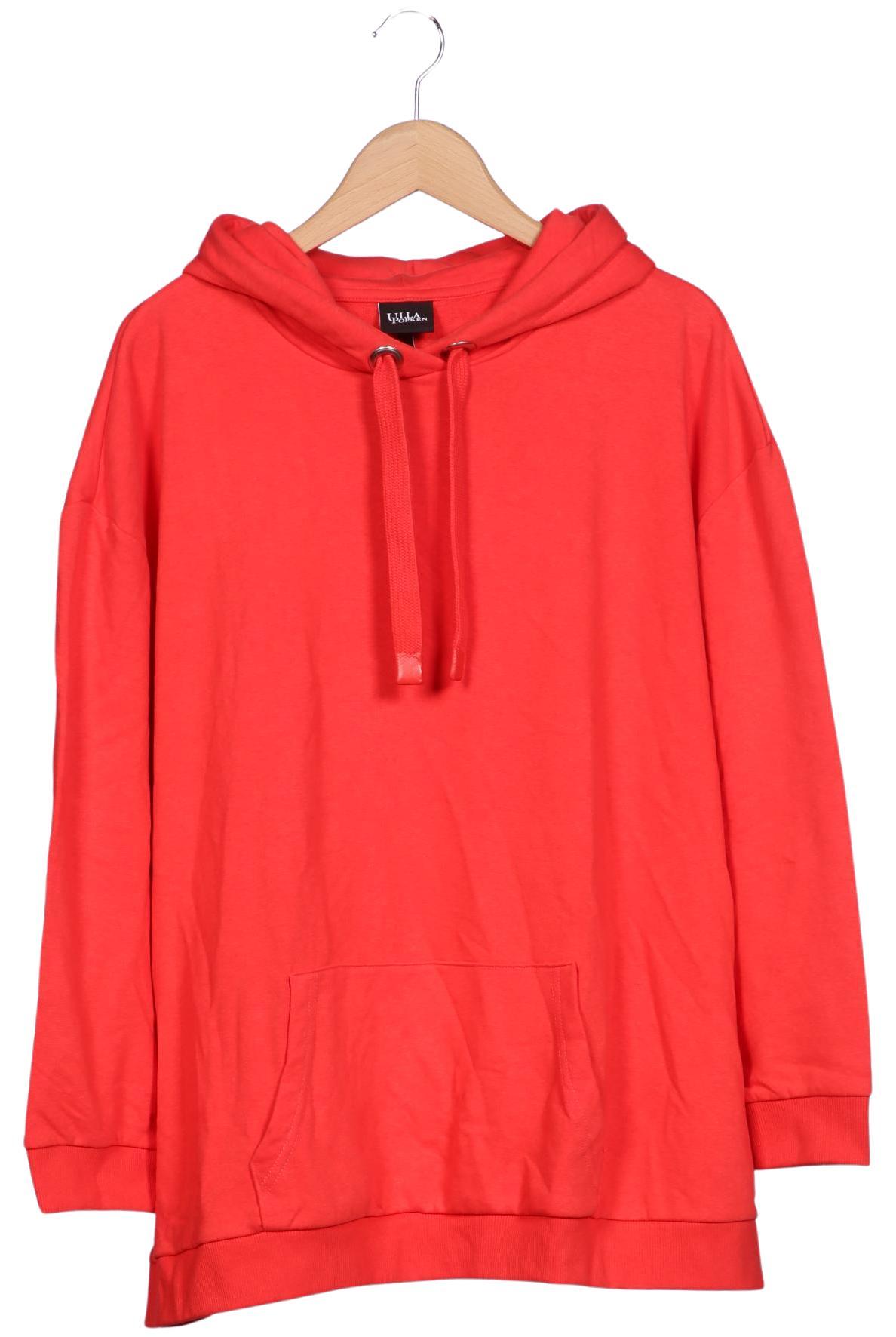 

Ulla Popken Damen Kapuzenpullover, rot, Gr. 46