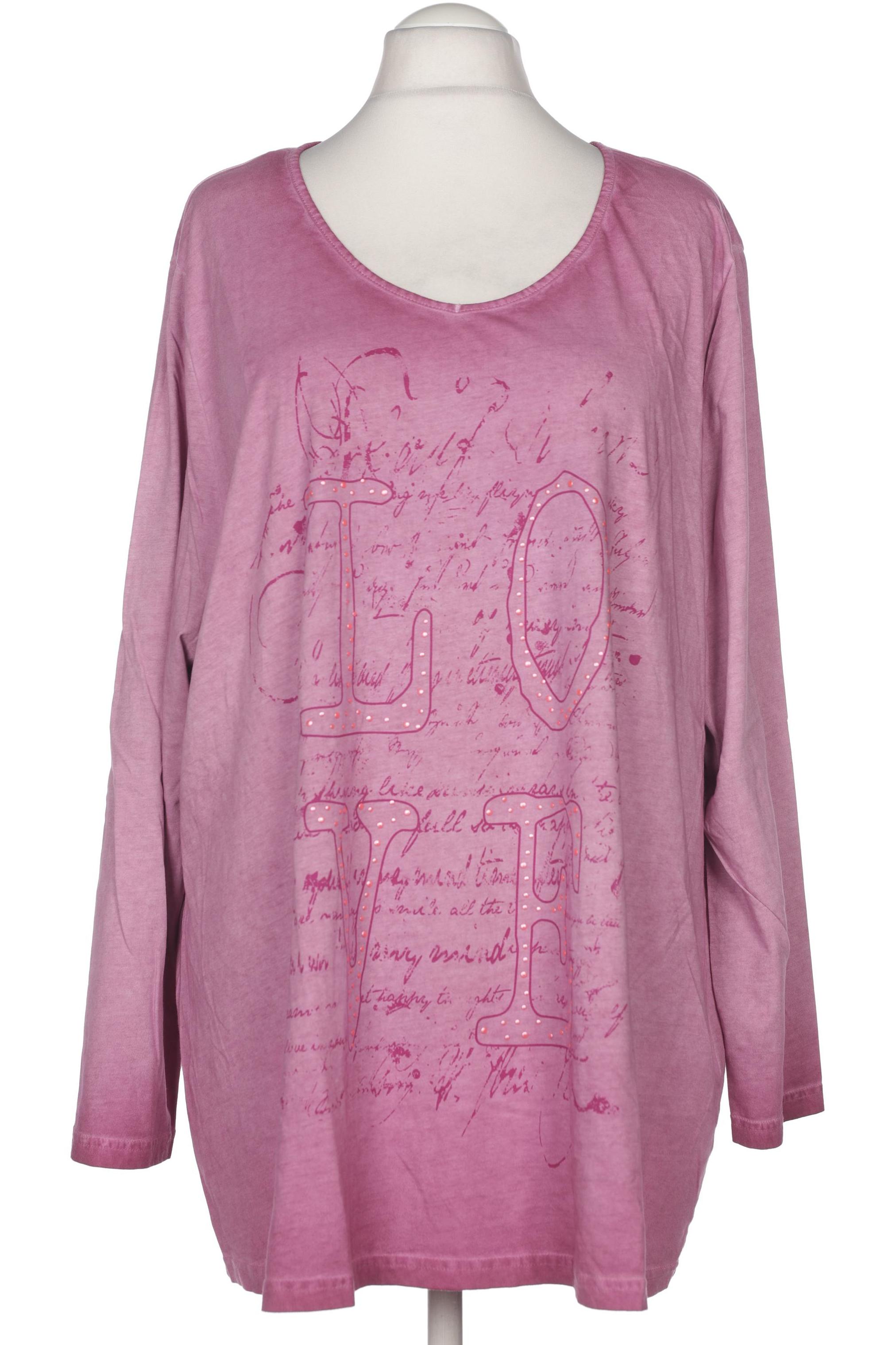 

Ulla Popken Damen Langarmshirt, pink
