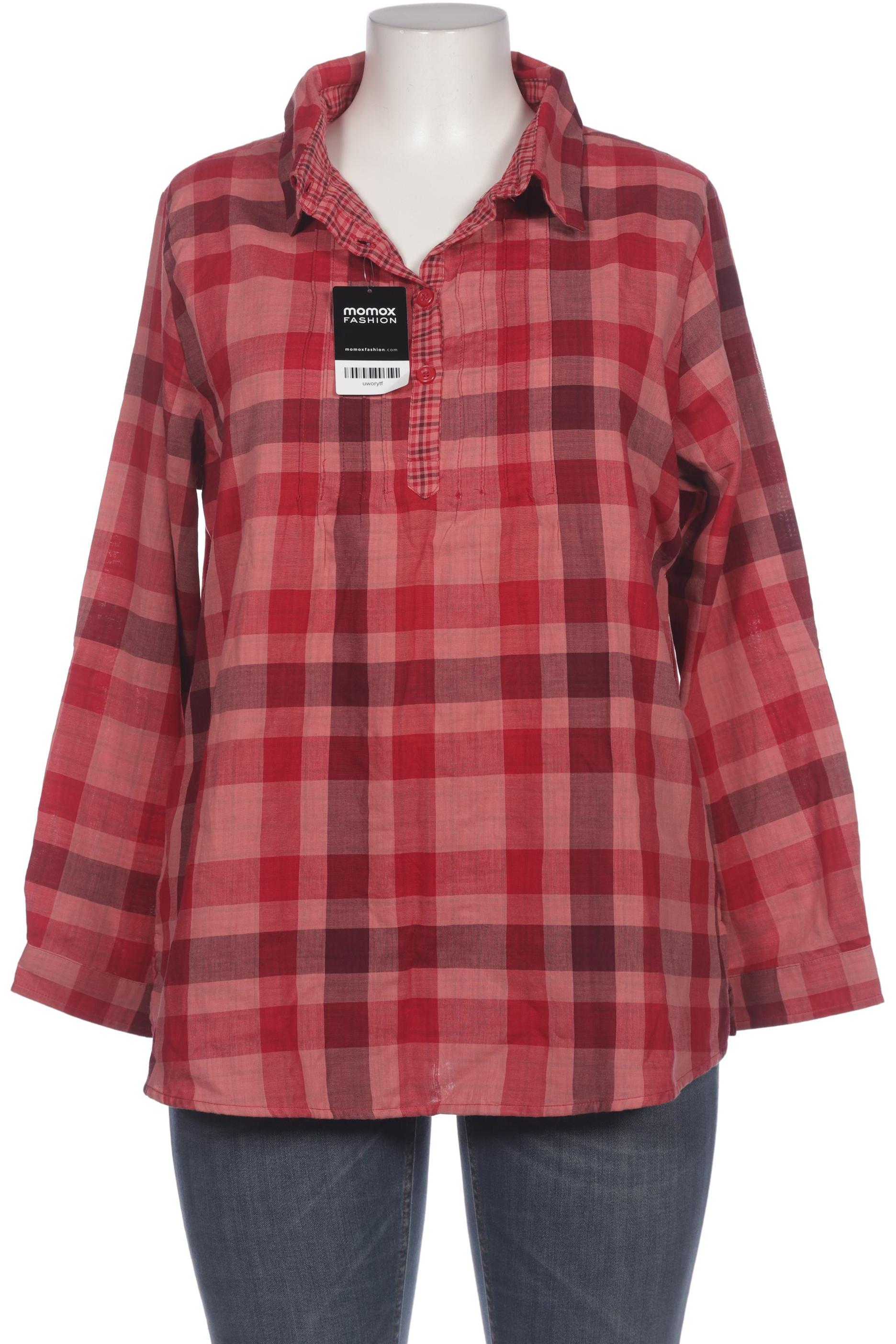 

Ulla Popken Damen Bluse, rot, Gr. 46