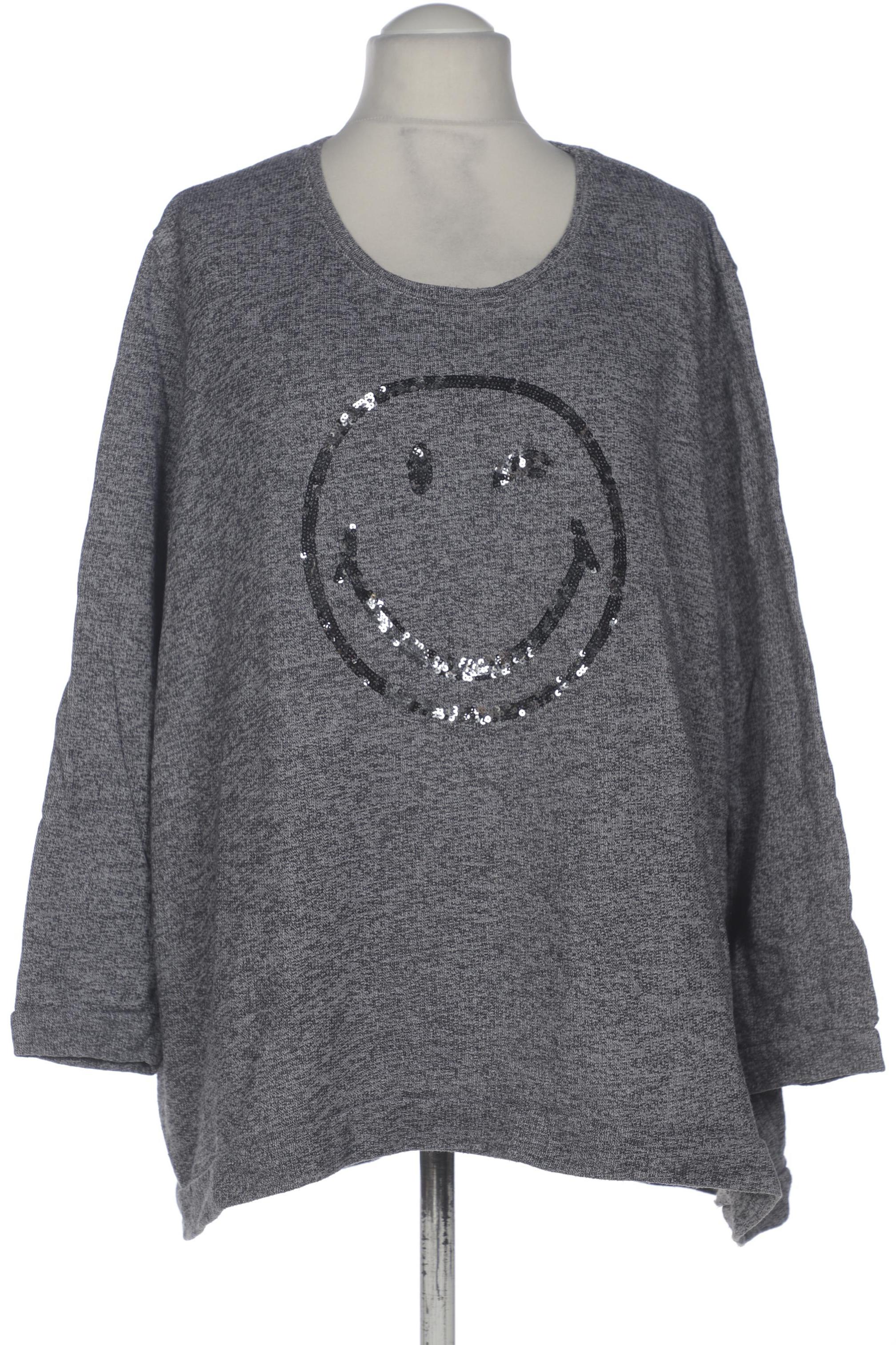 

Ulla Popken Damen Sweatshirt, grau, Gr. 58