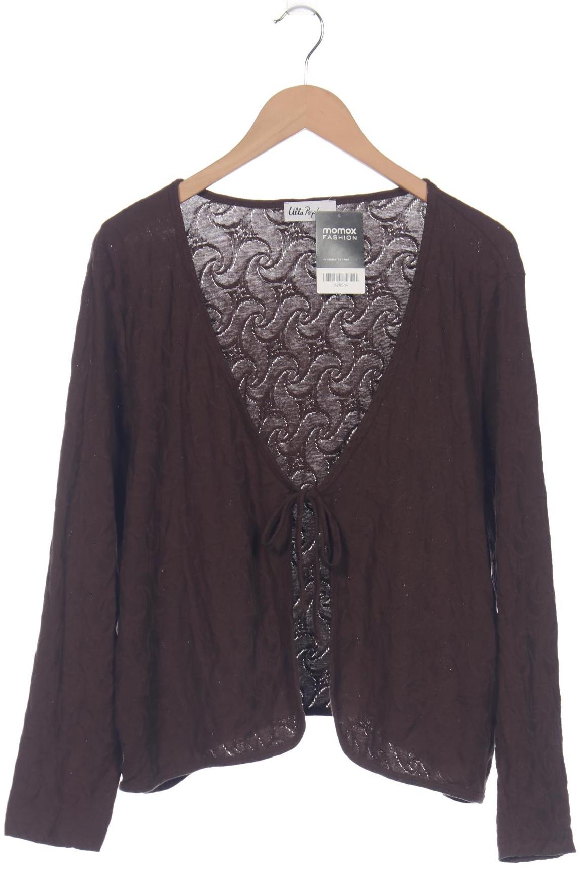 

Ulla Popken Damen Strickjacke, braun, Gr. 50